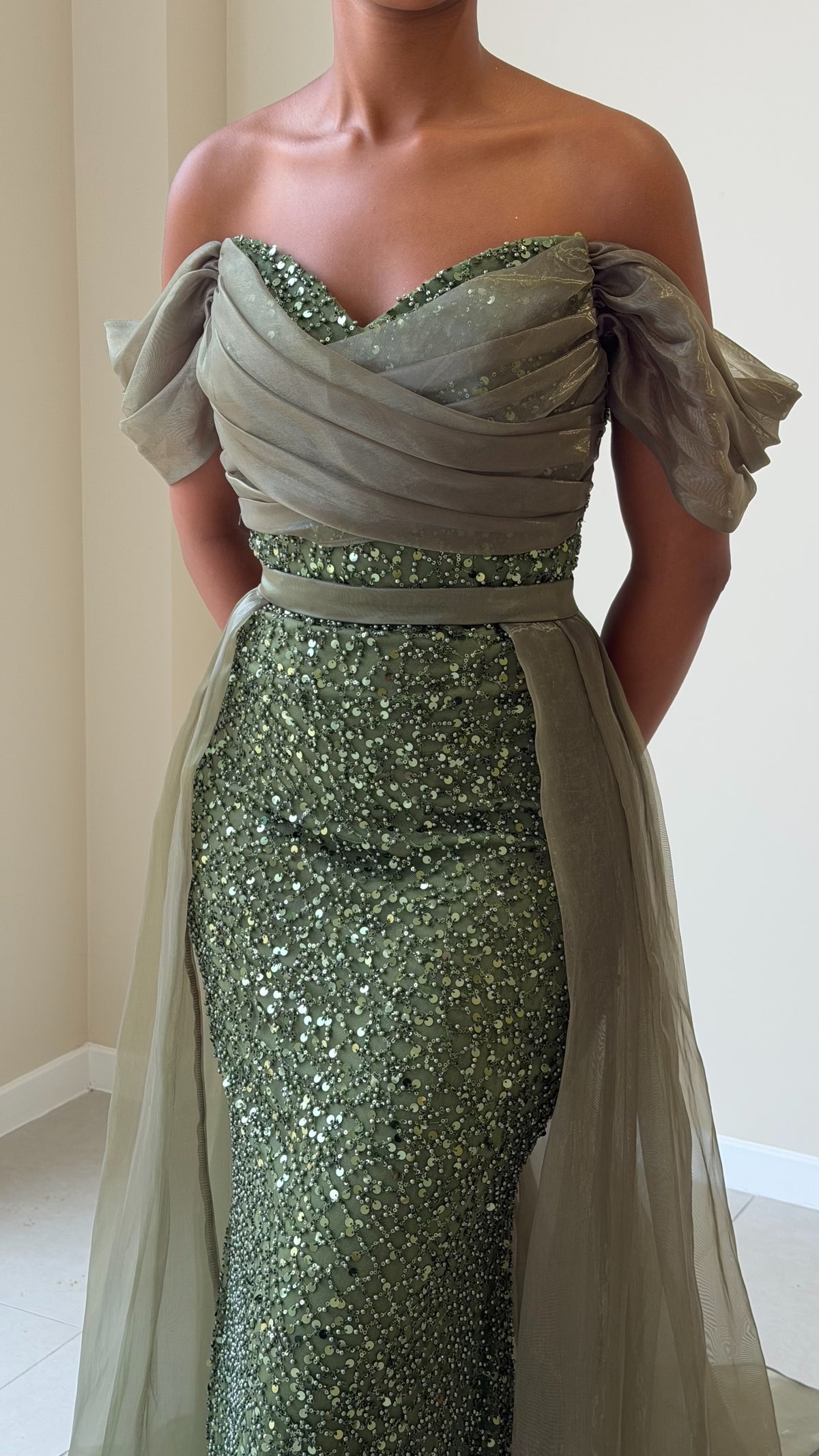 The Iris Dress - Vert