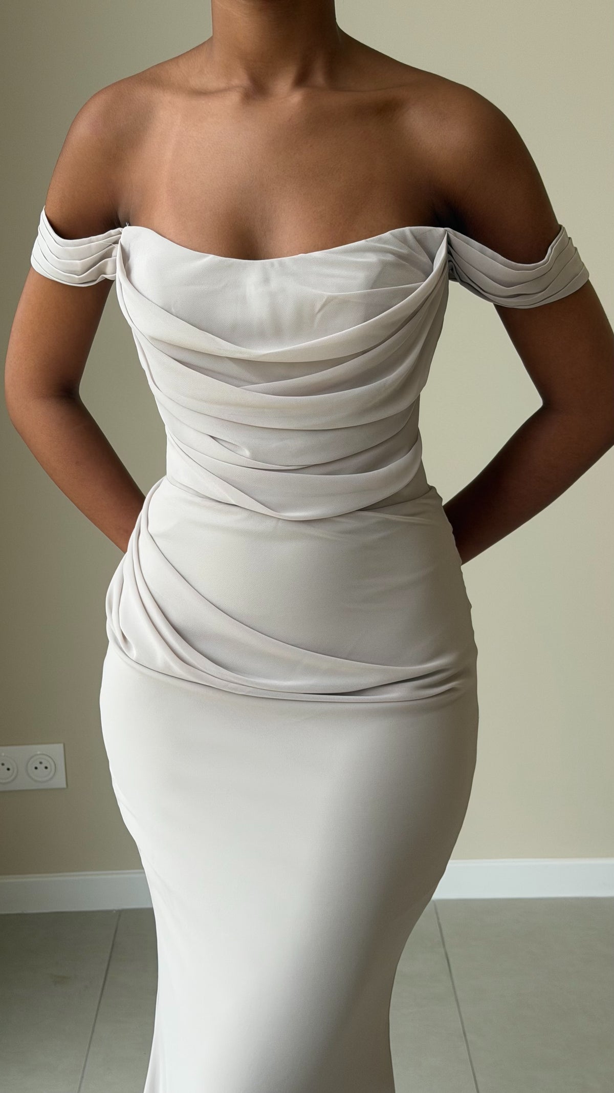The Angel Dress - Beige