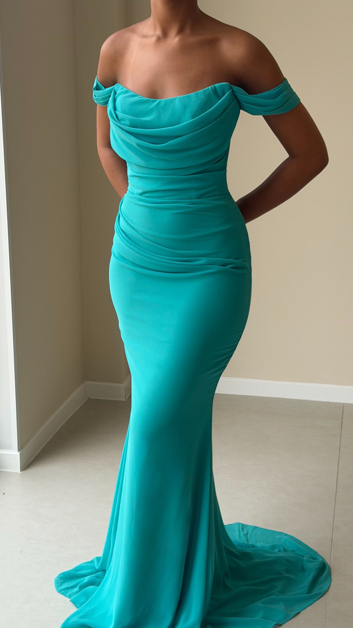 The Angel Dress - Turquoise
