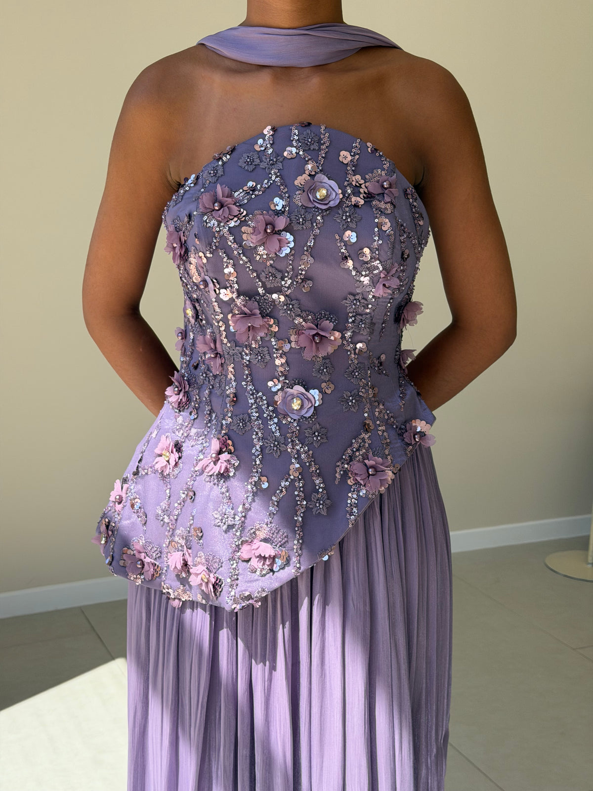 The Floly Dress - Lilas