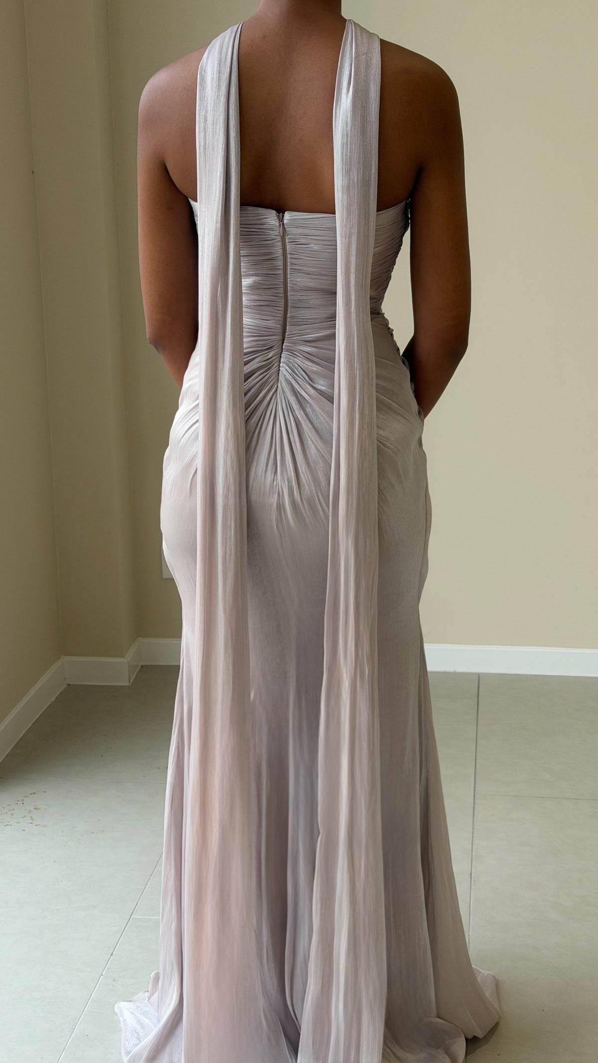 The Uzma Dress - Lilas nacré