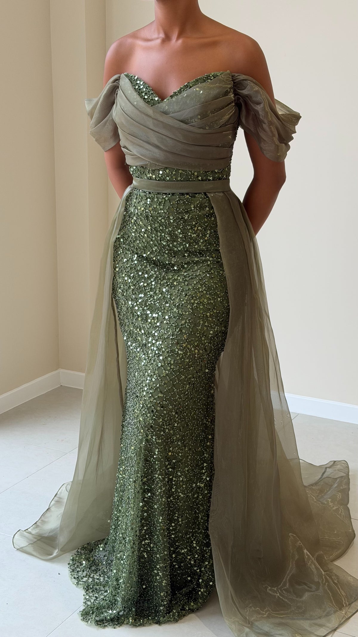 The Iris Dress - Vert