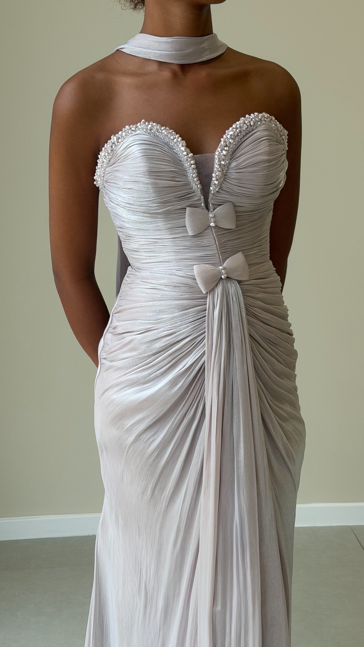The Uzma Dress - Lilas nacré