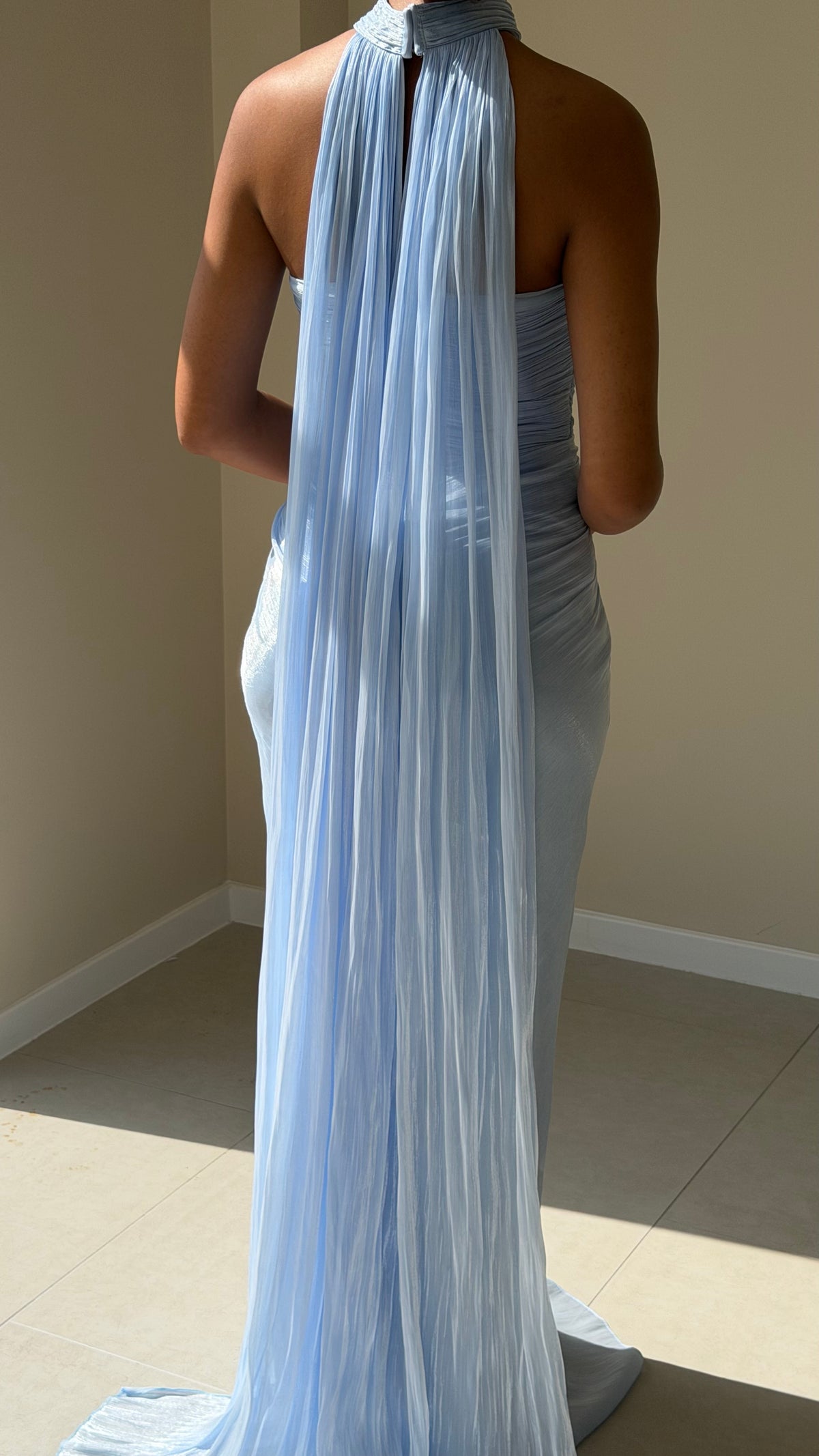 The Indila Dress - Bleu