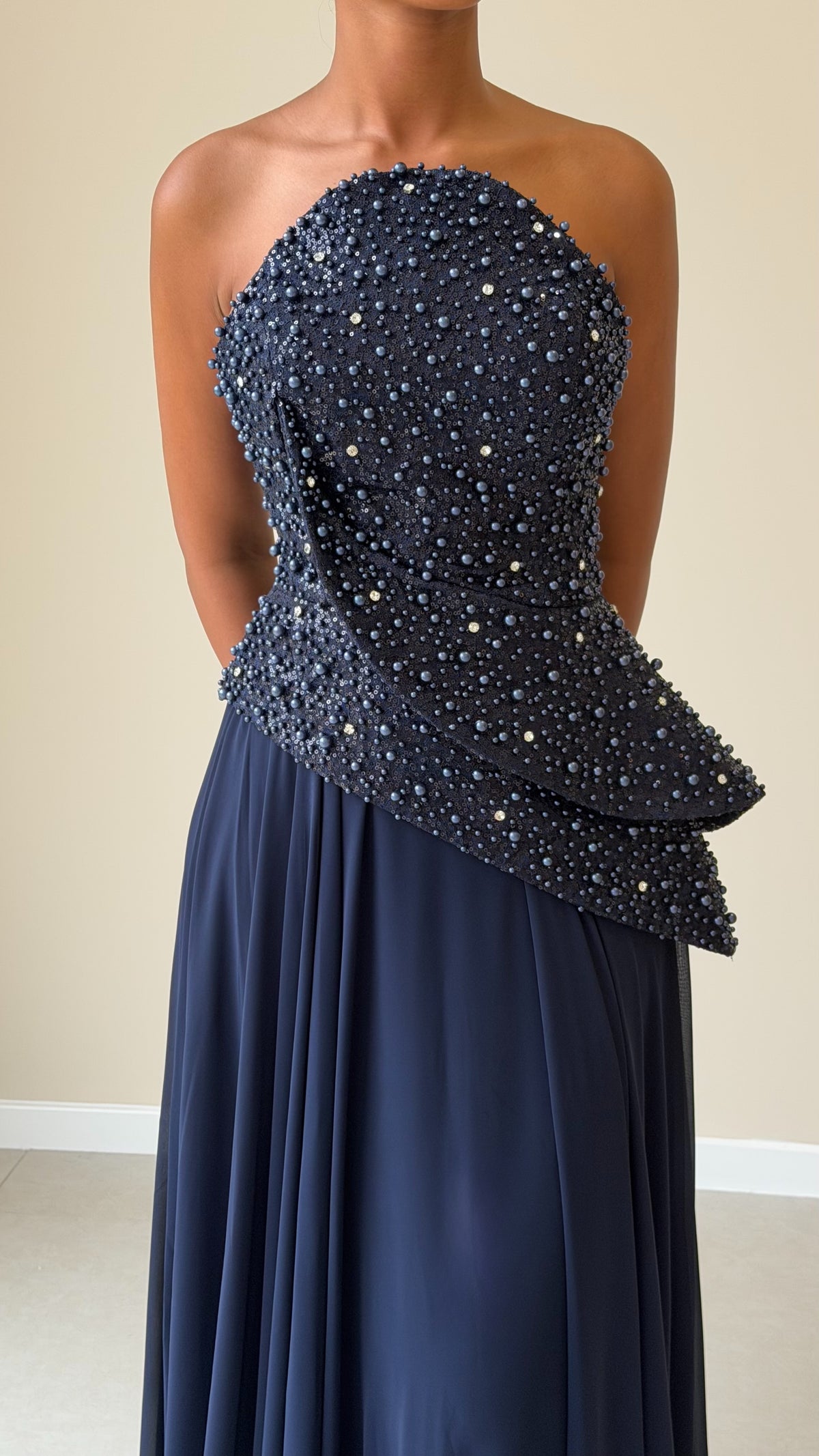 The Eta Dress - Bleu marine