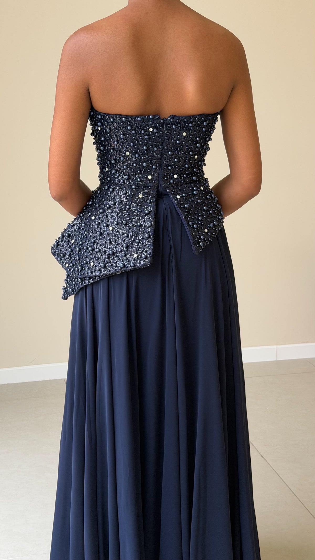 The Eta Dress - Bleu marine
