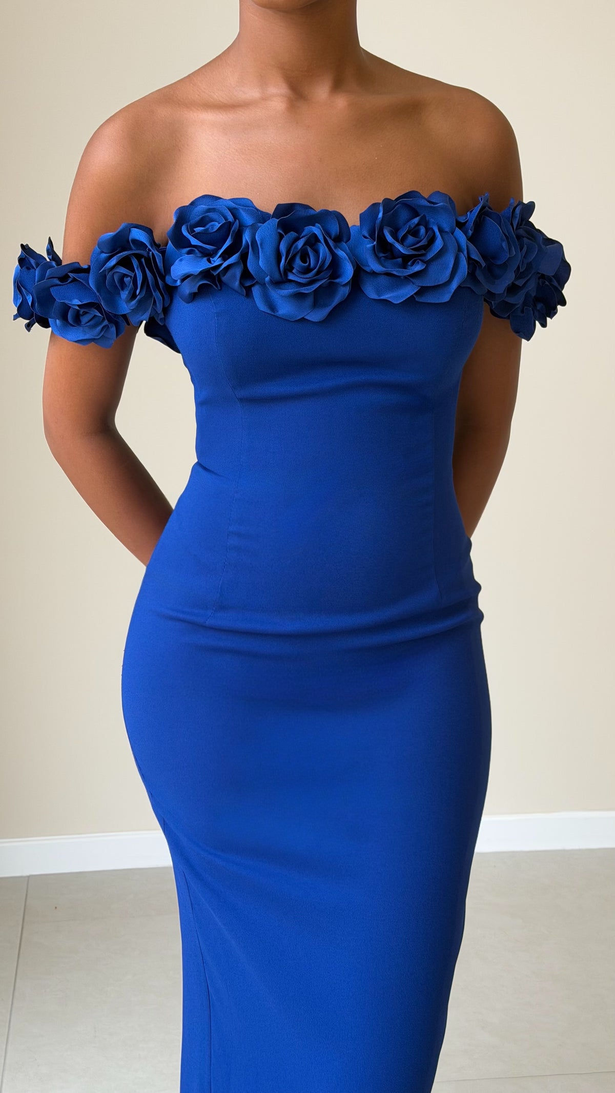 The Meliana Dress - Bleu