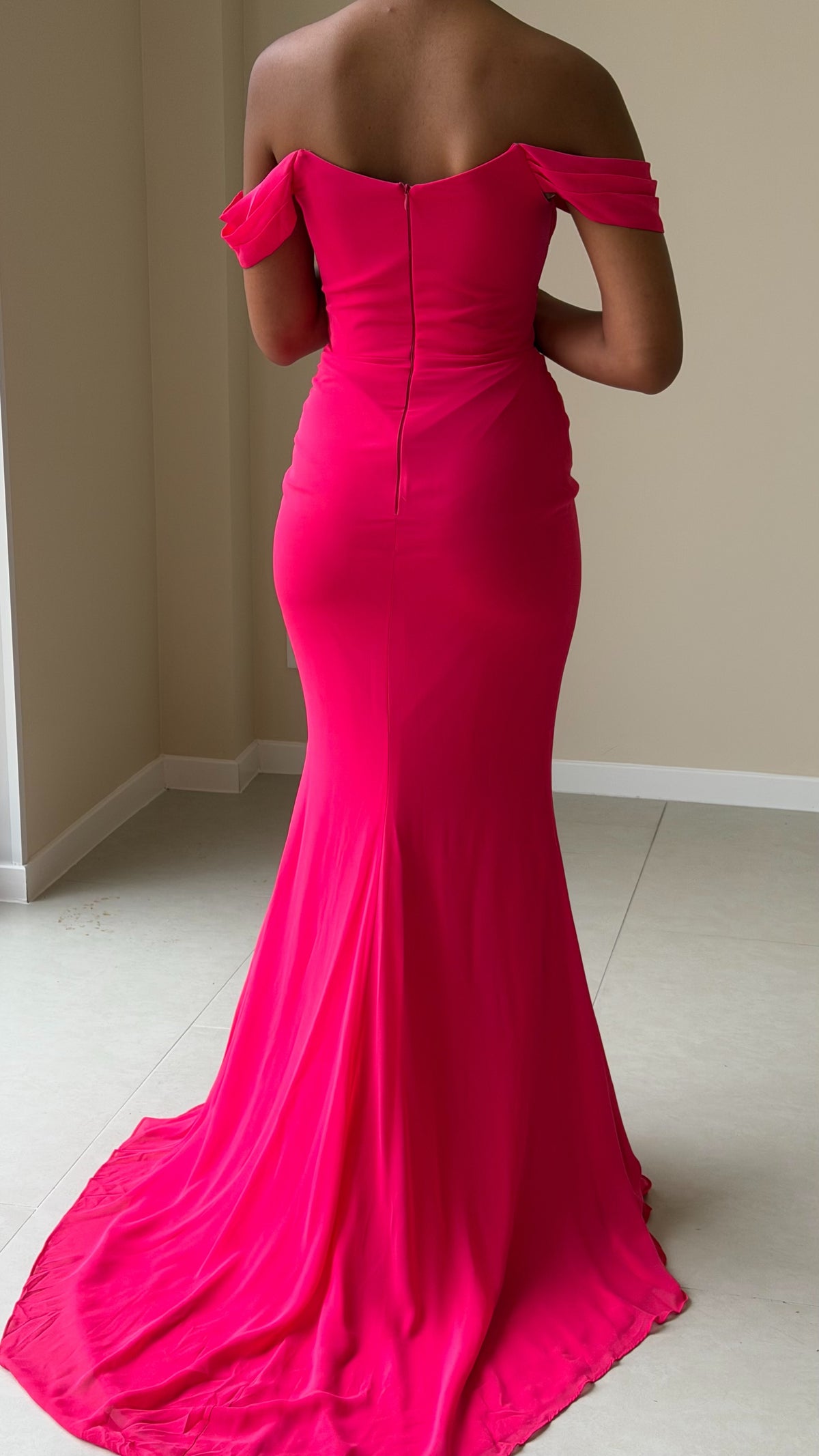 The Angel Dress - Fuchsia