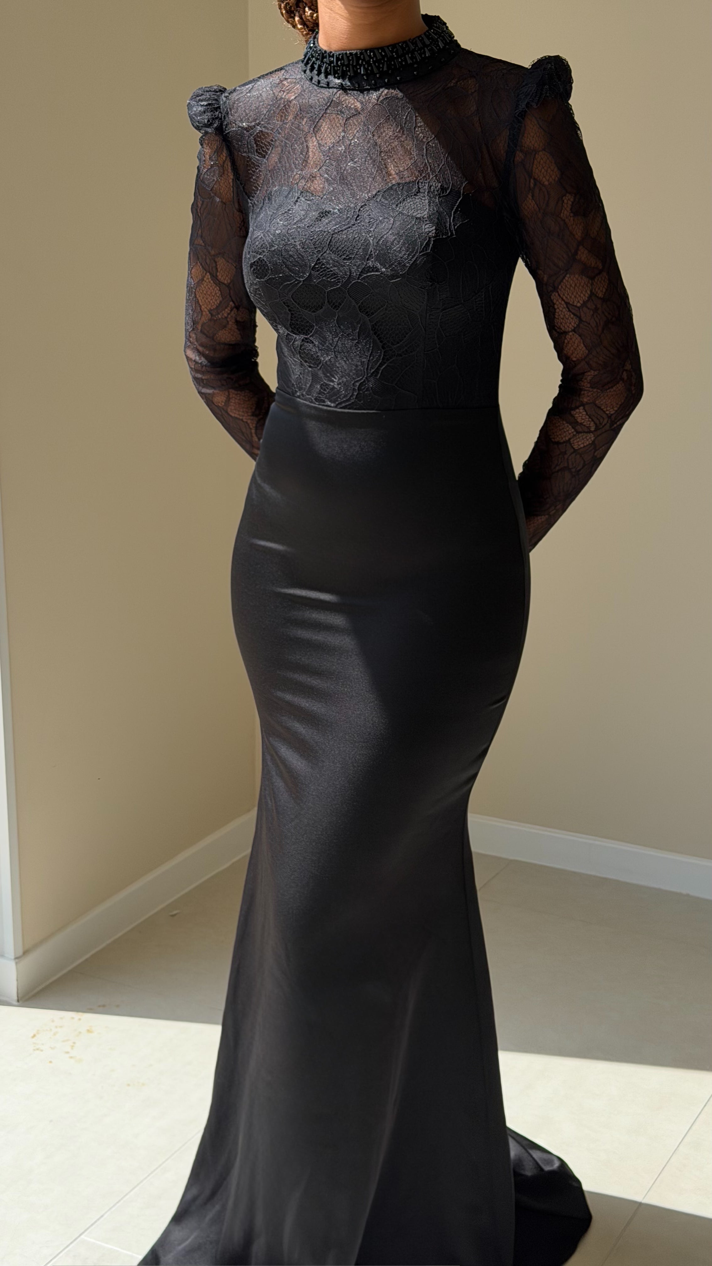 The Nili Dress - Noir