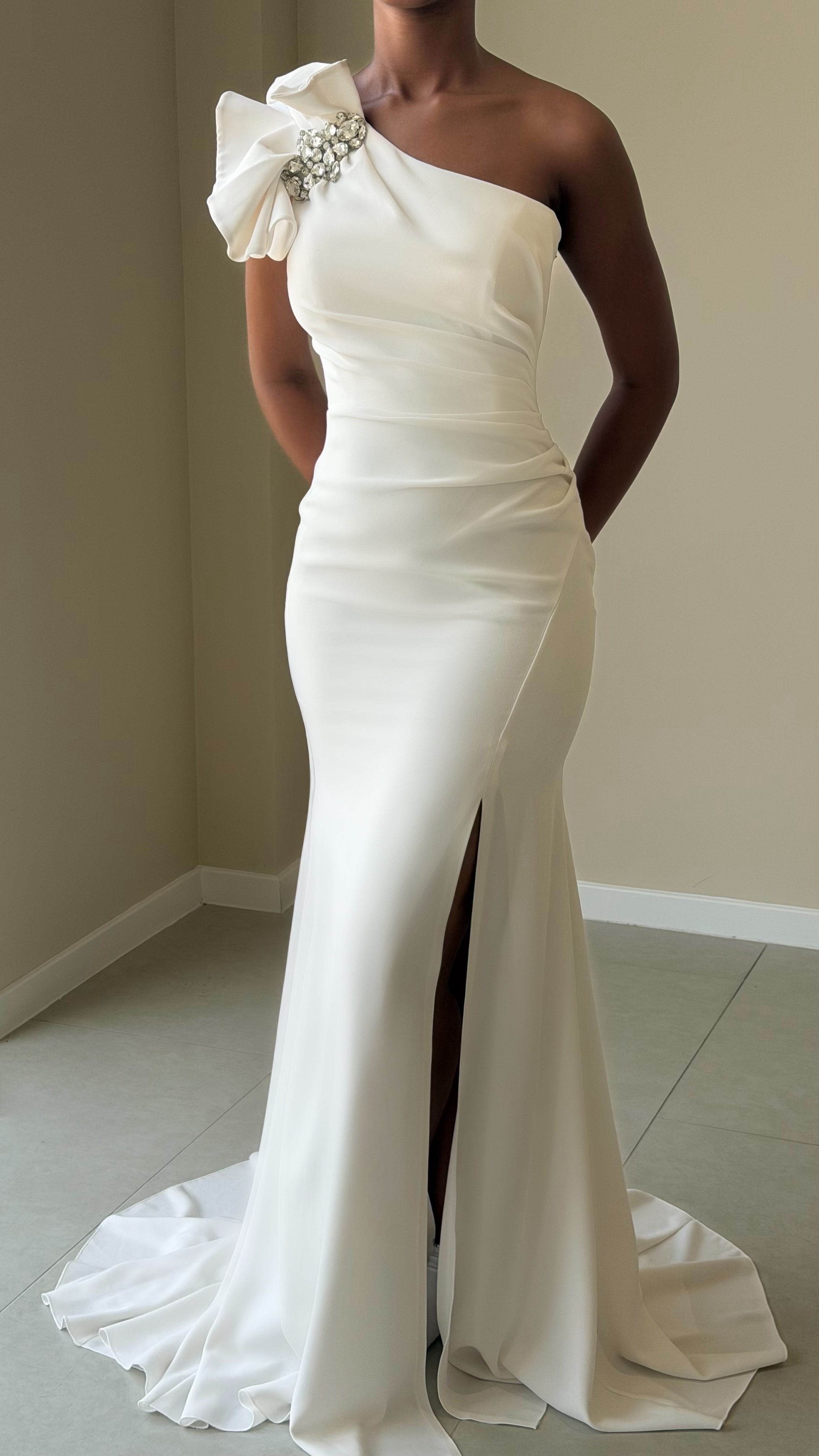 The Nora Dress - Blanc