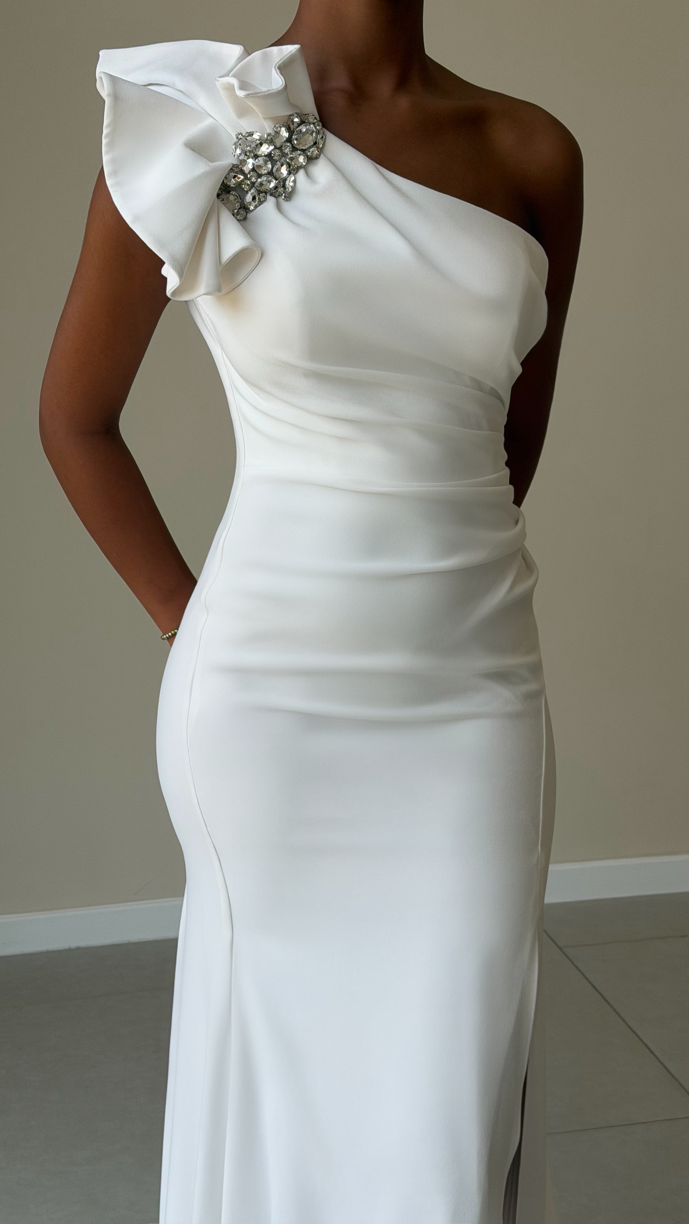 The Nora Dress - Blanc