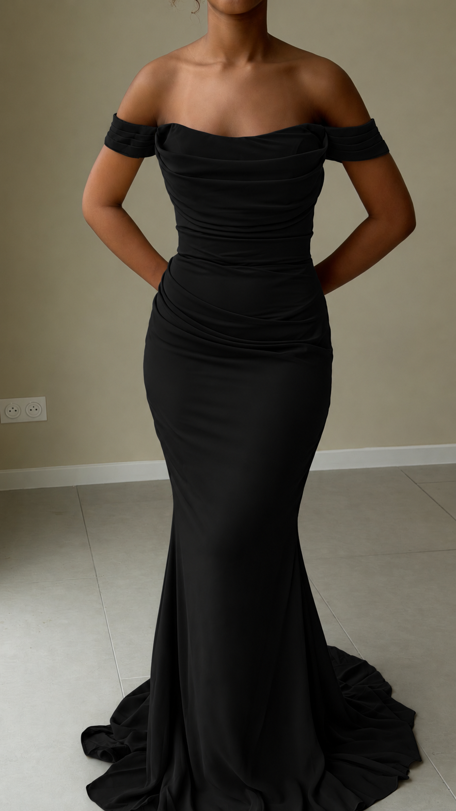 The Angel Dress Noir