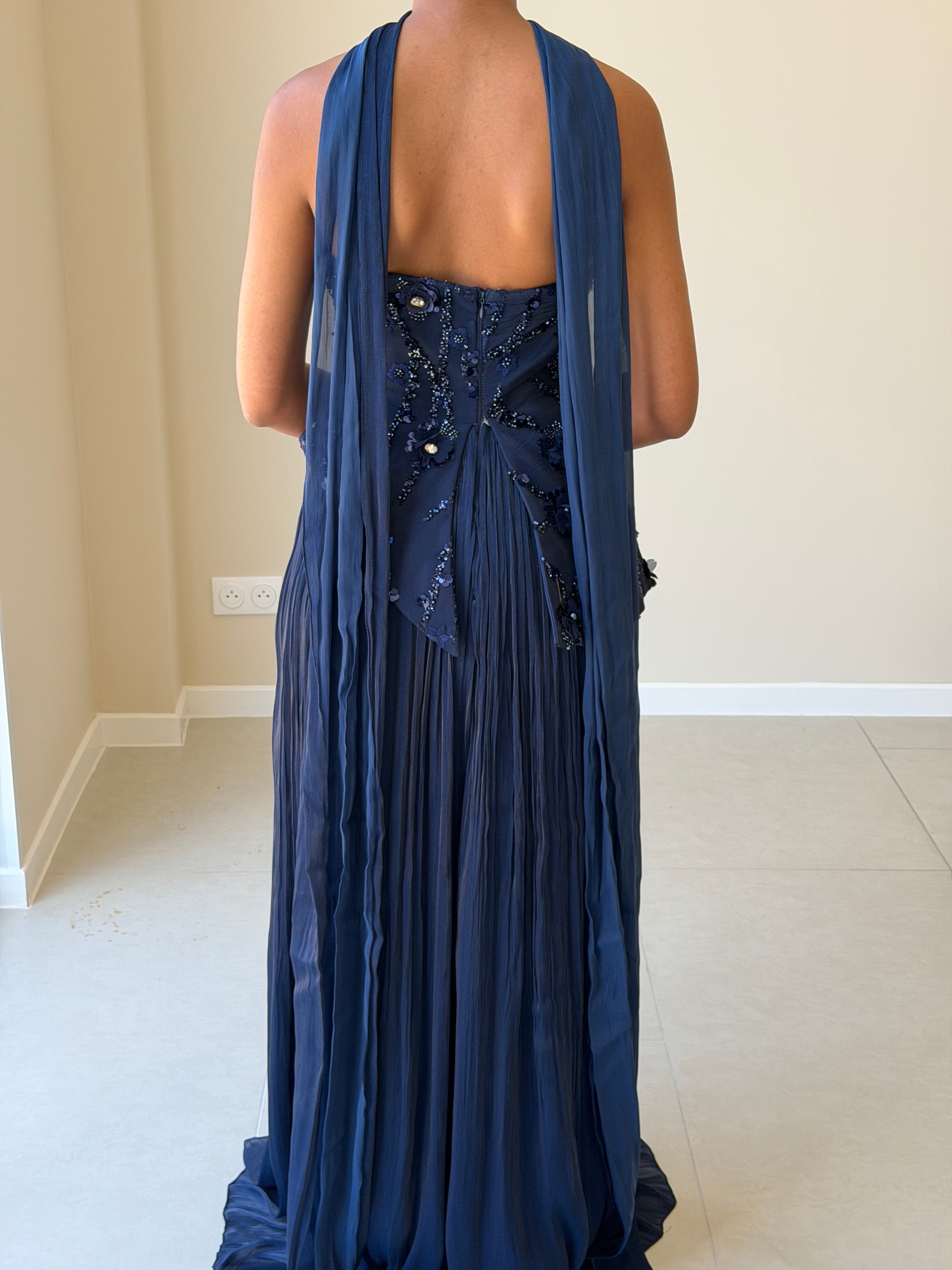 The Floly Dress - Blue