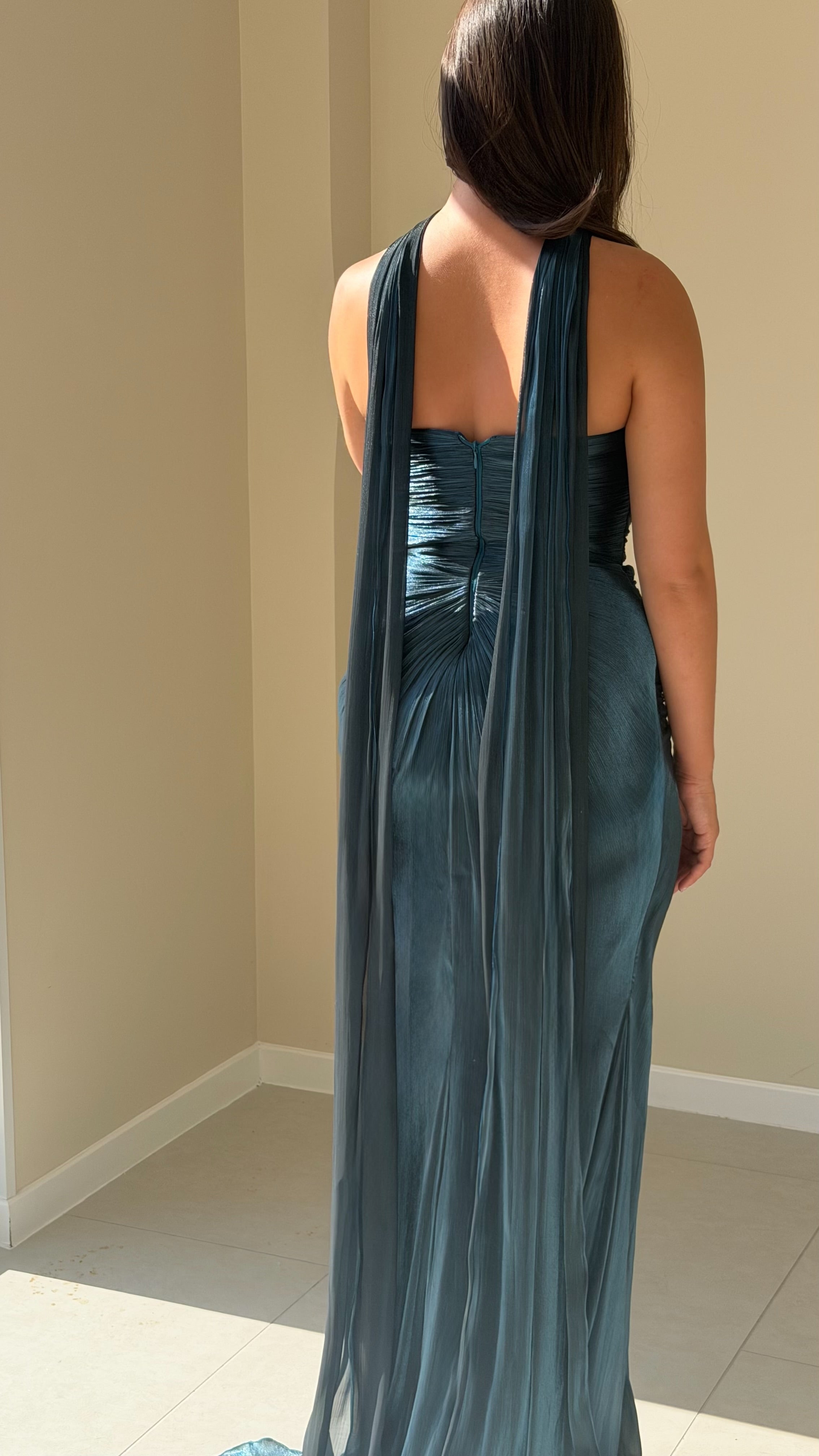 The Silky Dress - Bleu