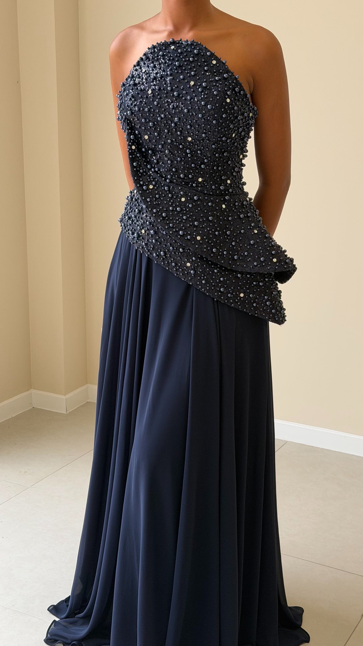 The Eta Dress - Bleu marine