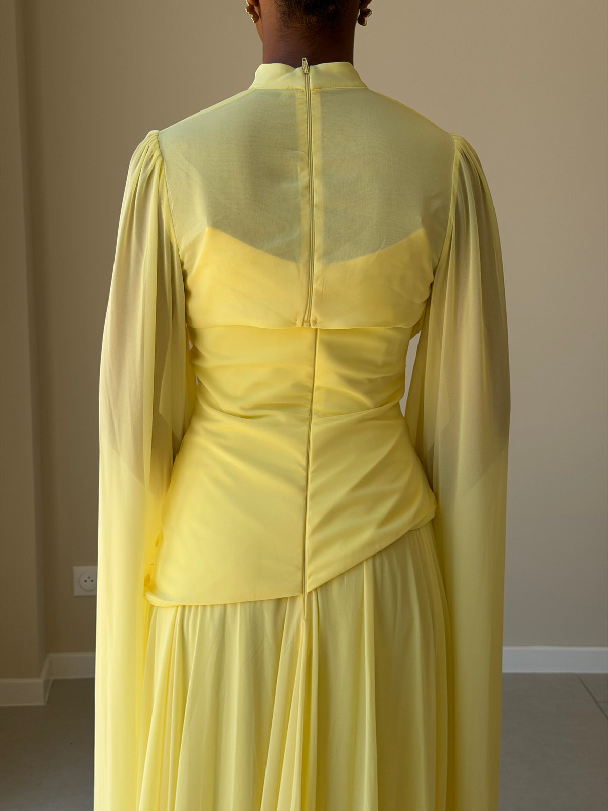 The Manel Dress - Jaune