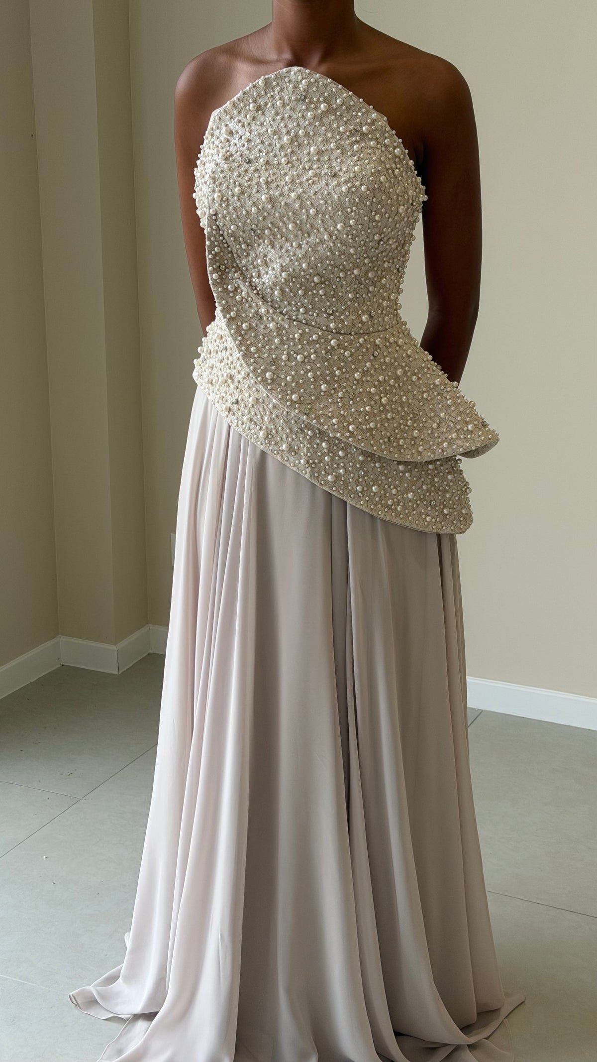 The Eta Dress - Beige