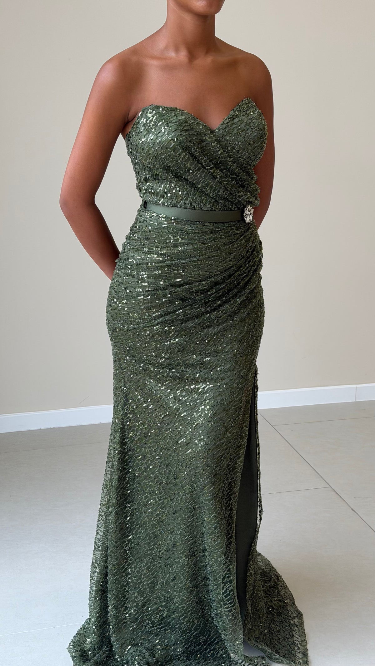 The Nil Dress - Vert