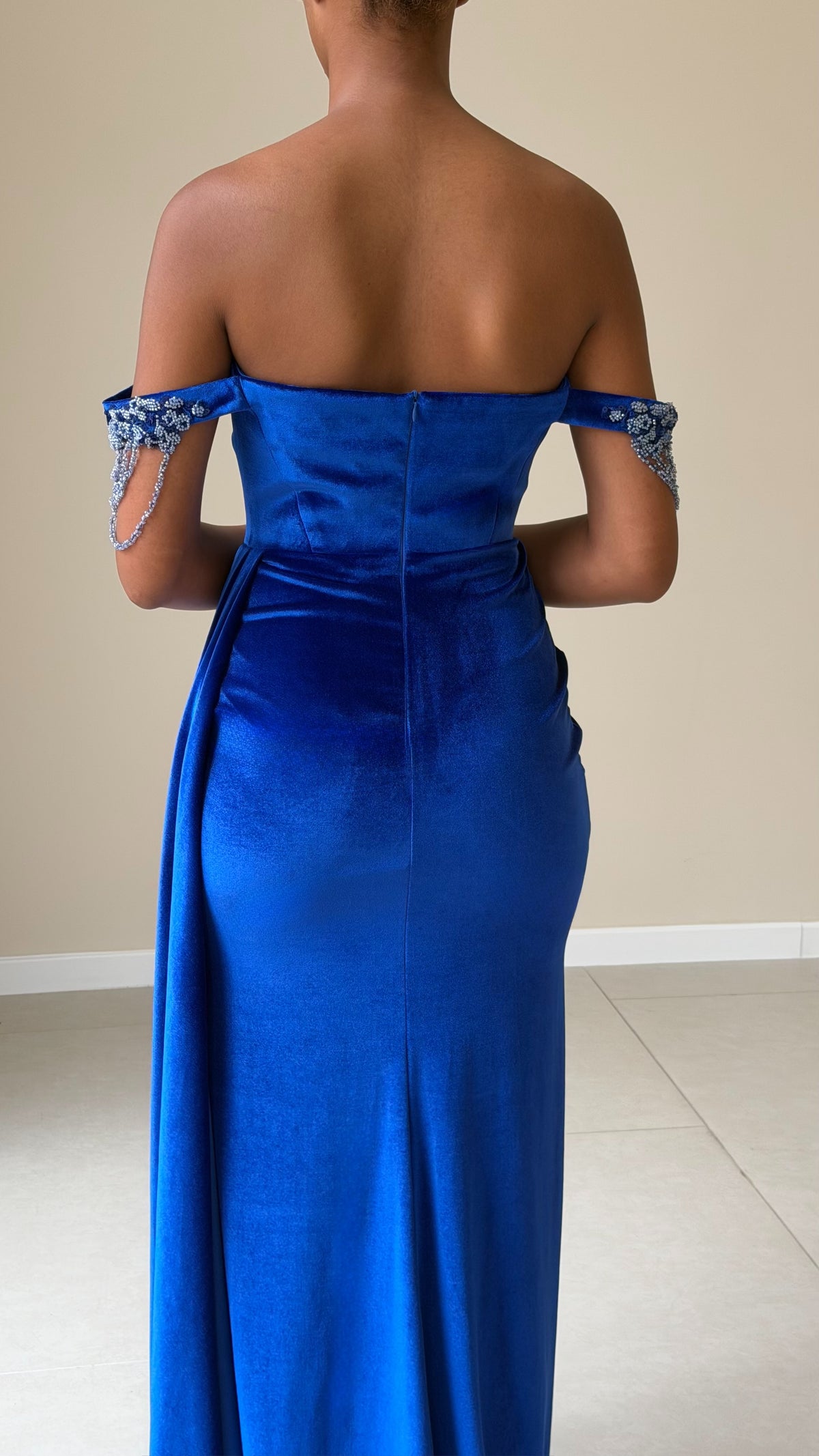 The Alicia Dress - Bleu