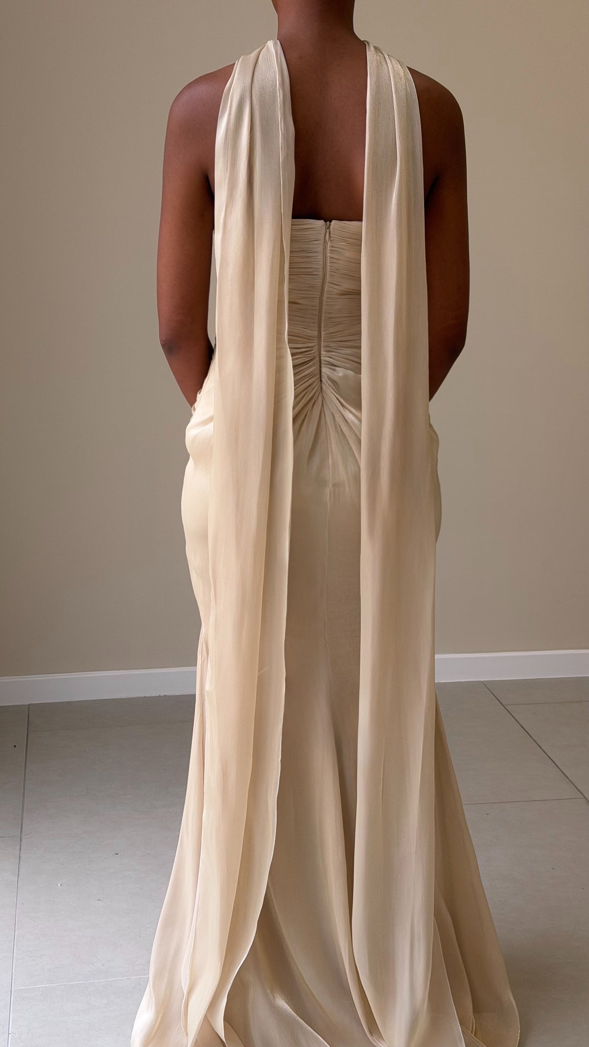 The Uzma Dress - Jaune/Or