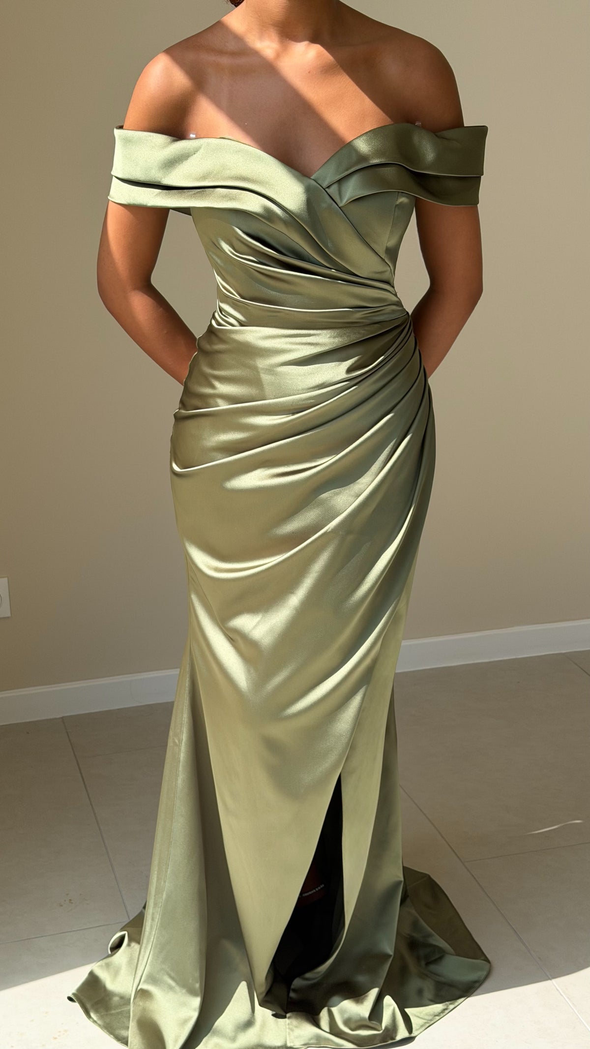 The Esme Dress - Vert