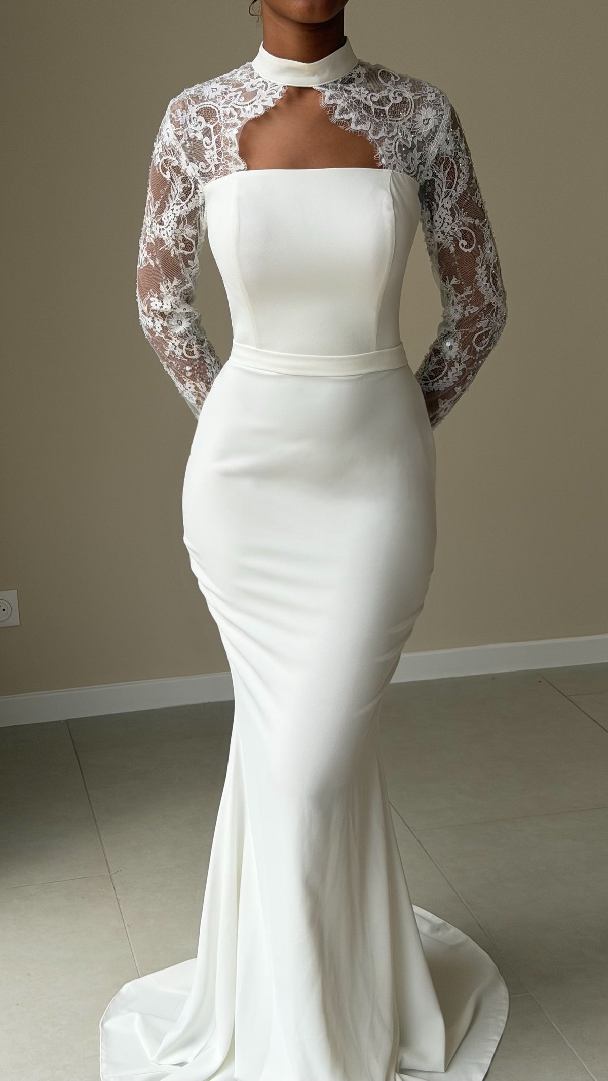 The Ilham Dress - Blanc