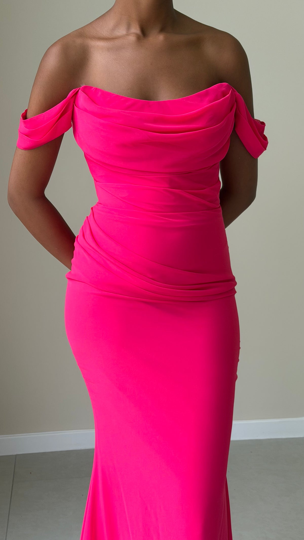 The Angel Dress - Fuchsia