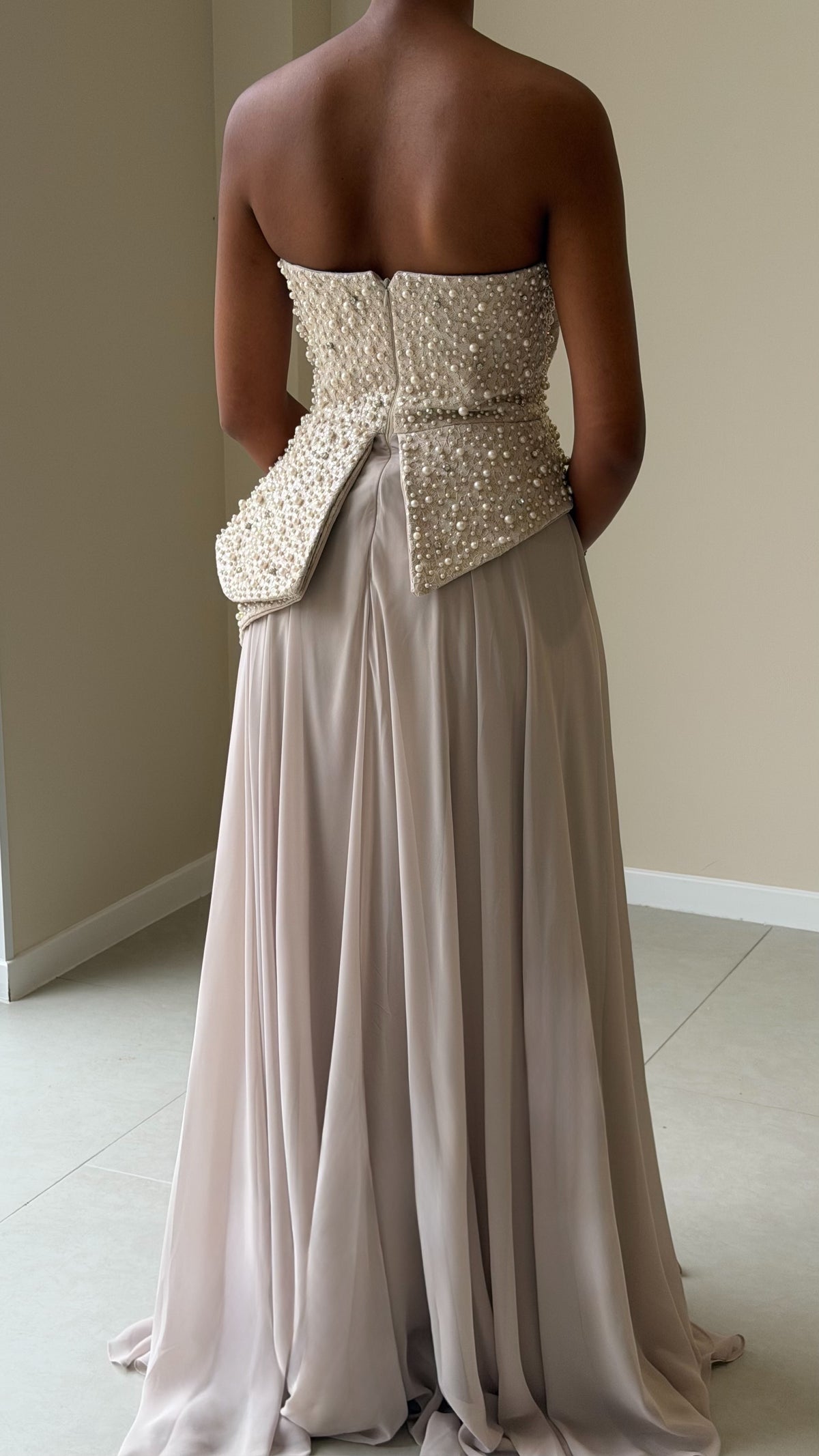 The Eta Dress - Beige