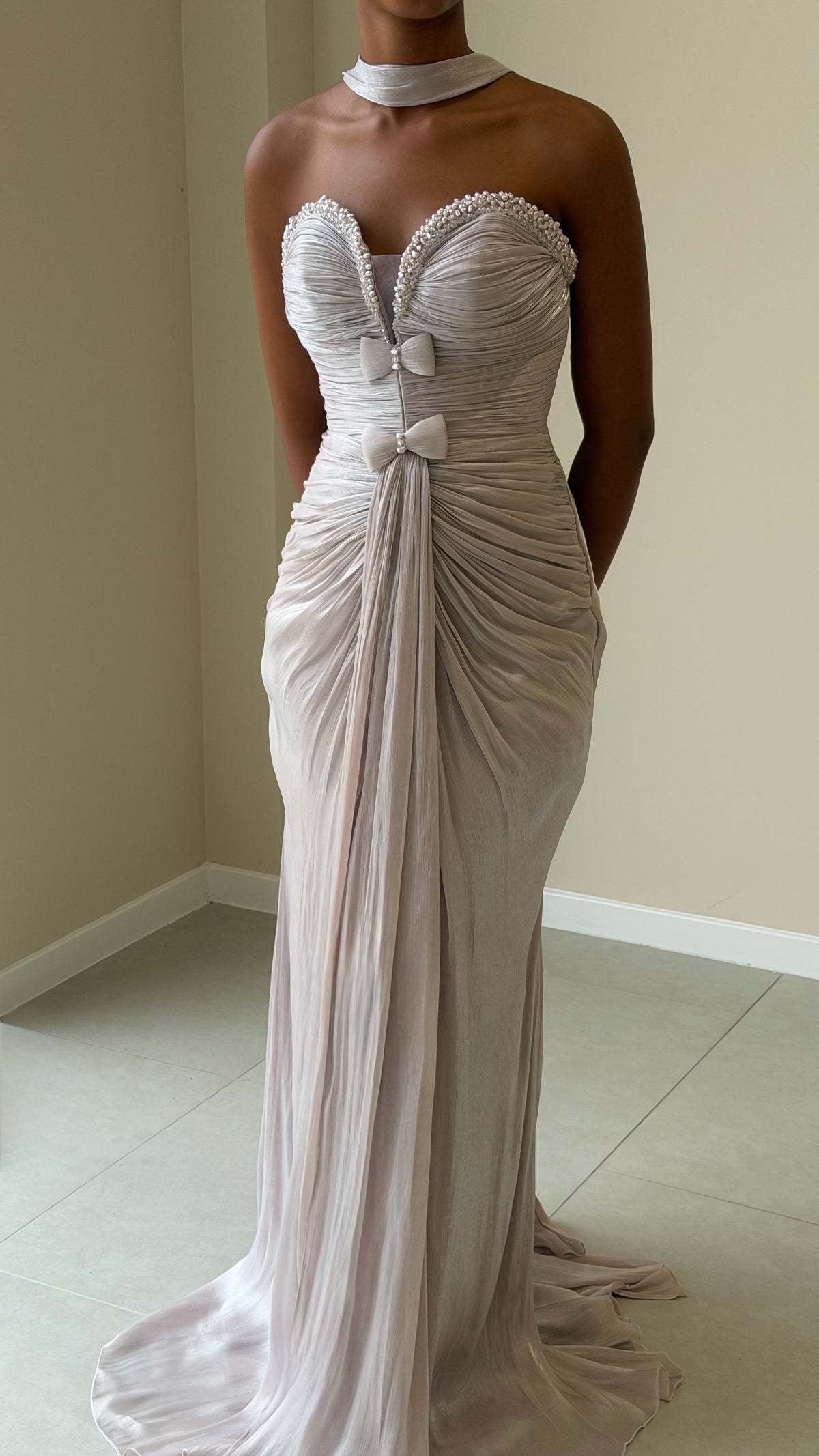 The Uzma Dress - Lilas nacré