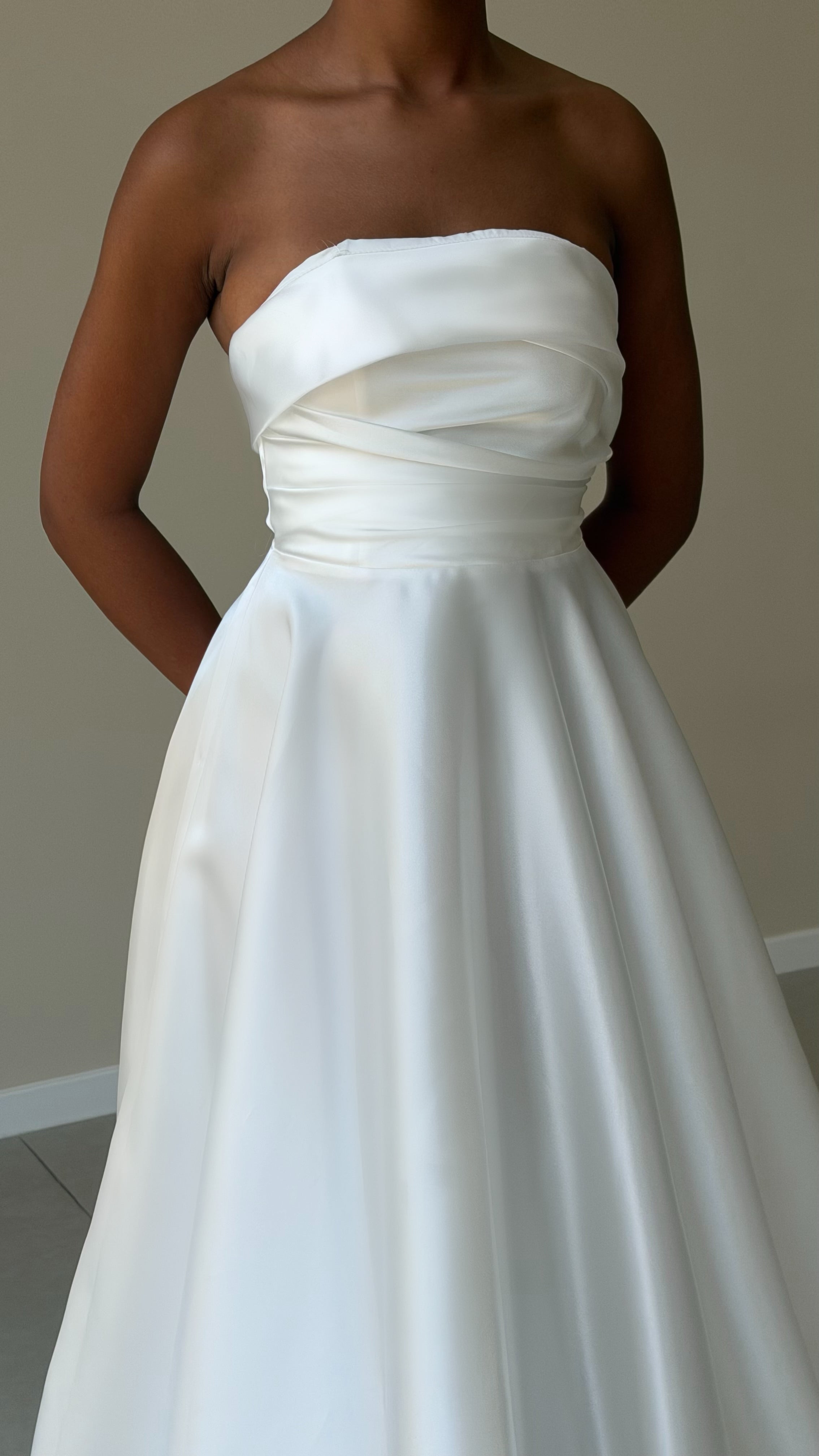 The Flora Dress - Blanc