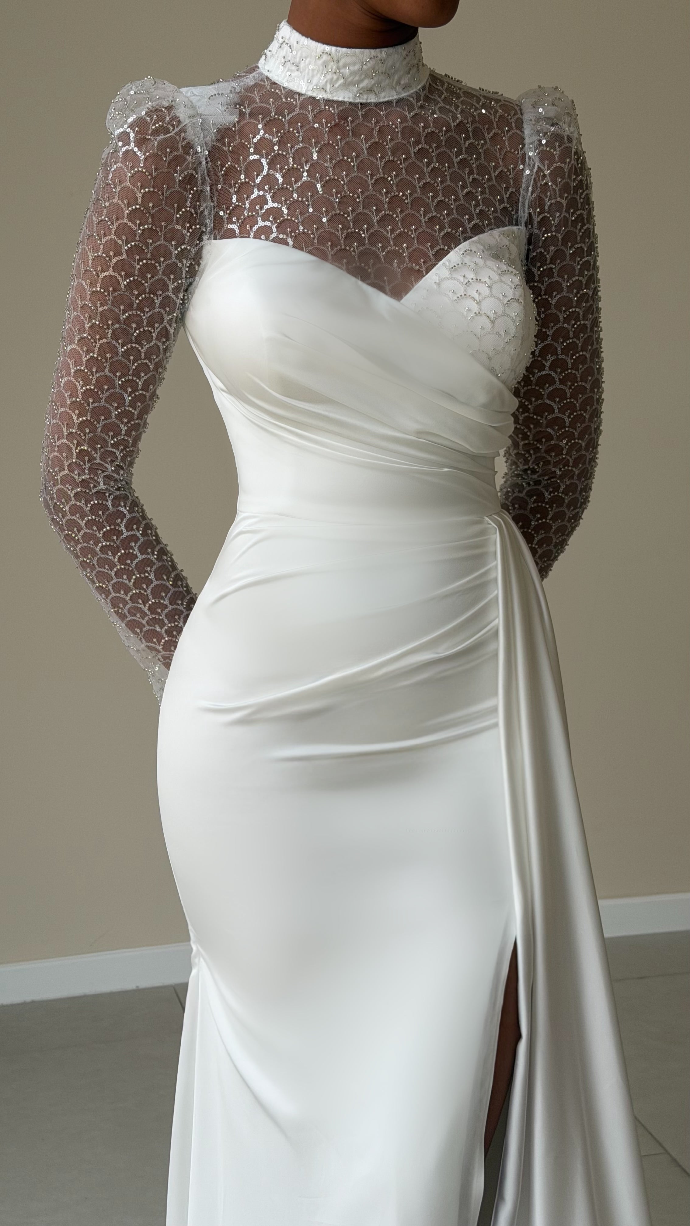 The Feyza Dress - Blanc