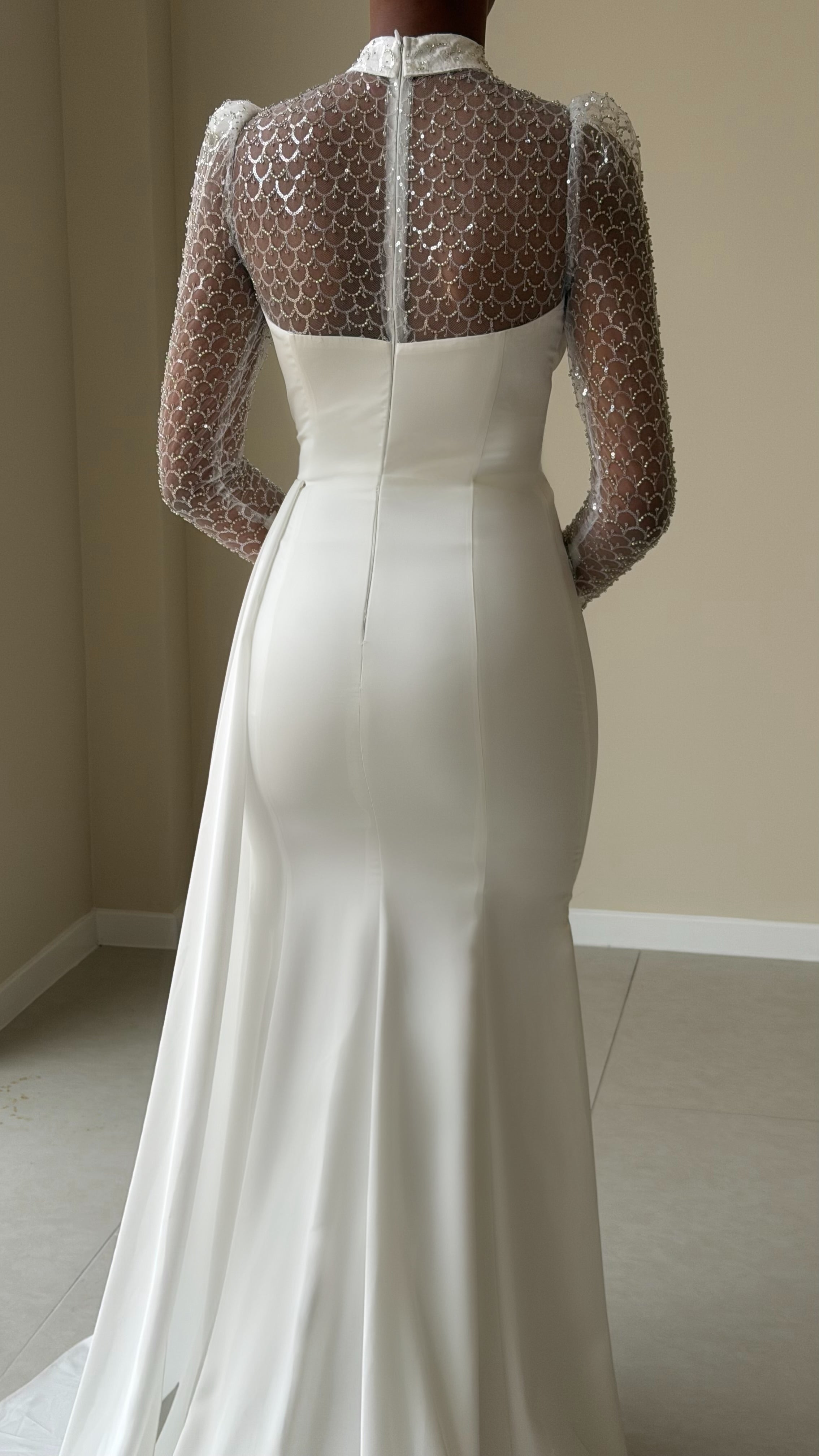 The Feyza Dress - Blanc