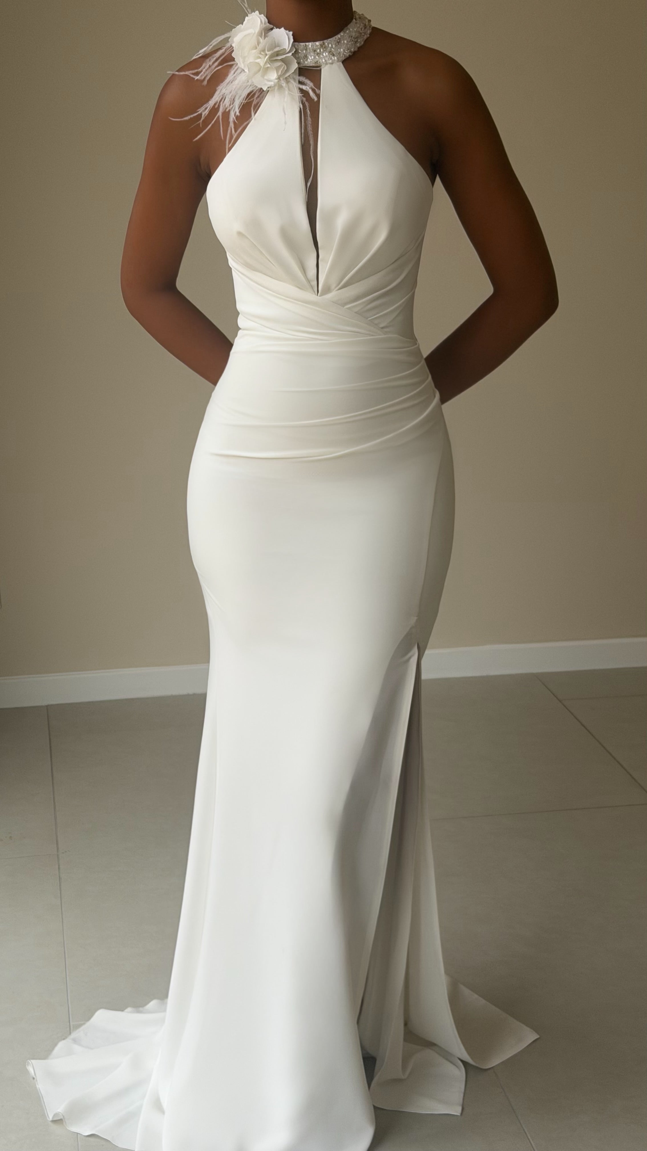 The Nira Dress - Blanc