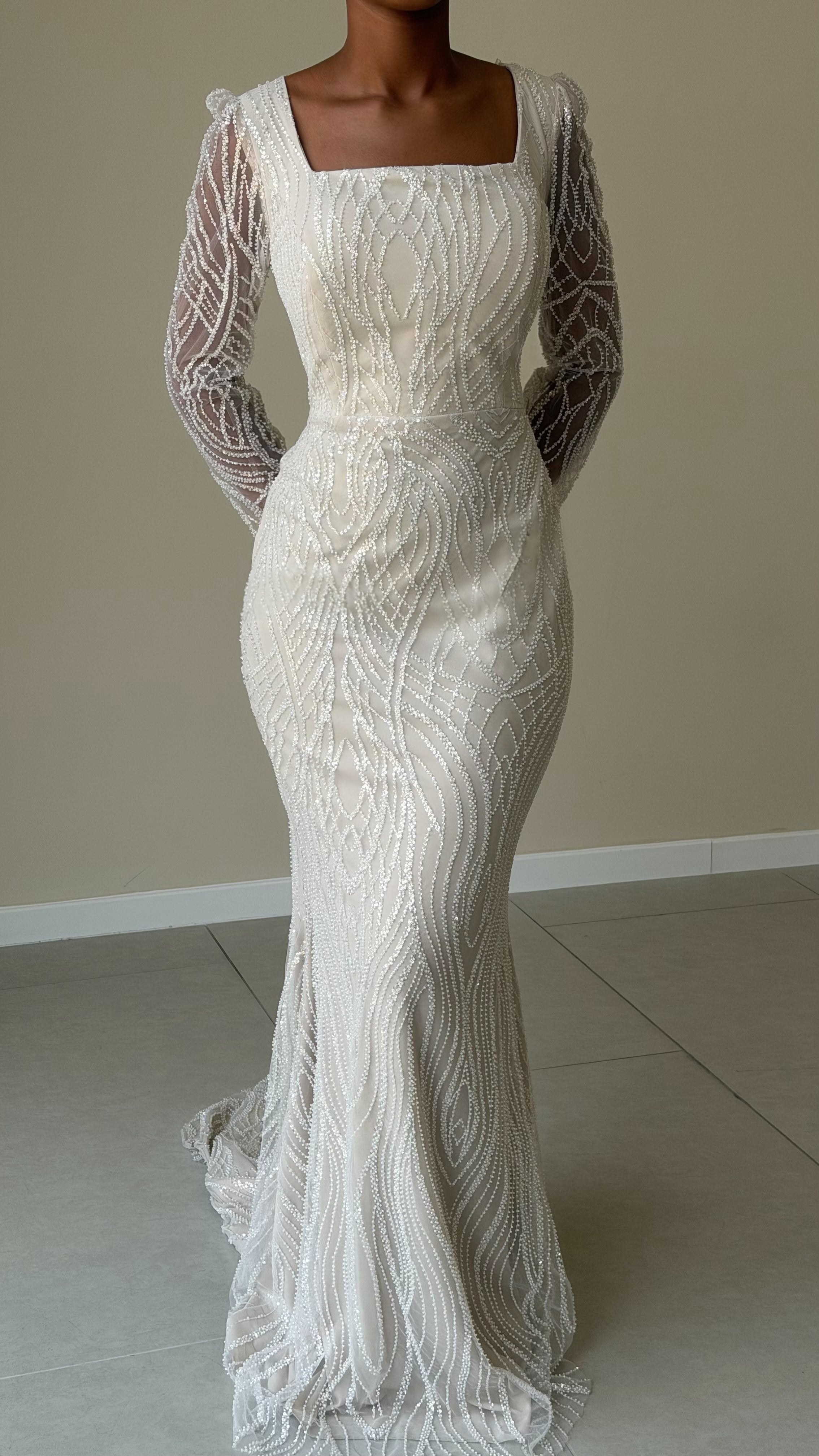 The Eva Dress - Crème