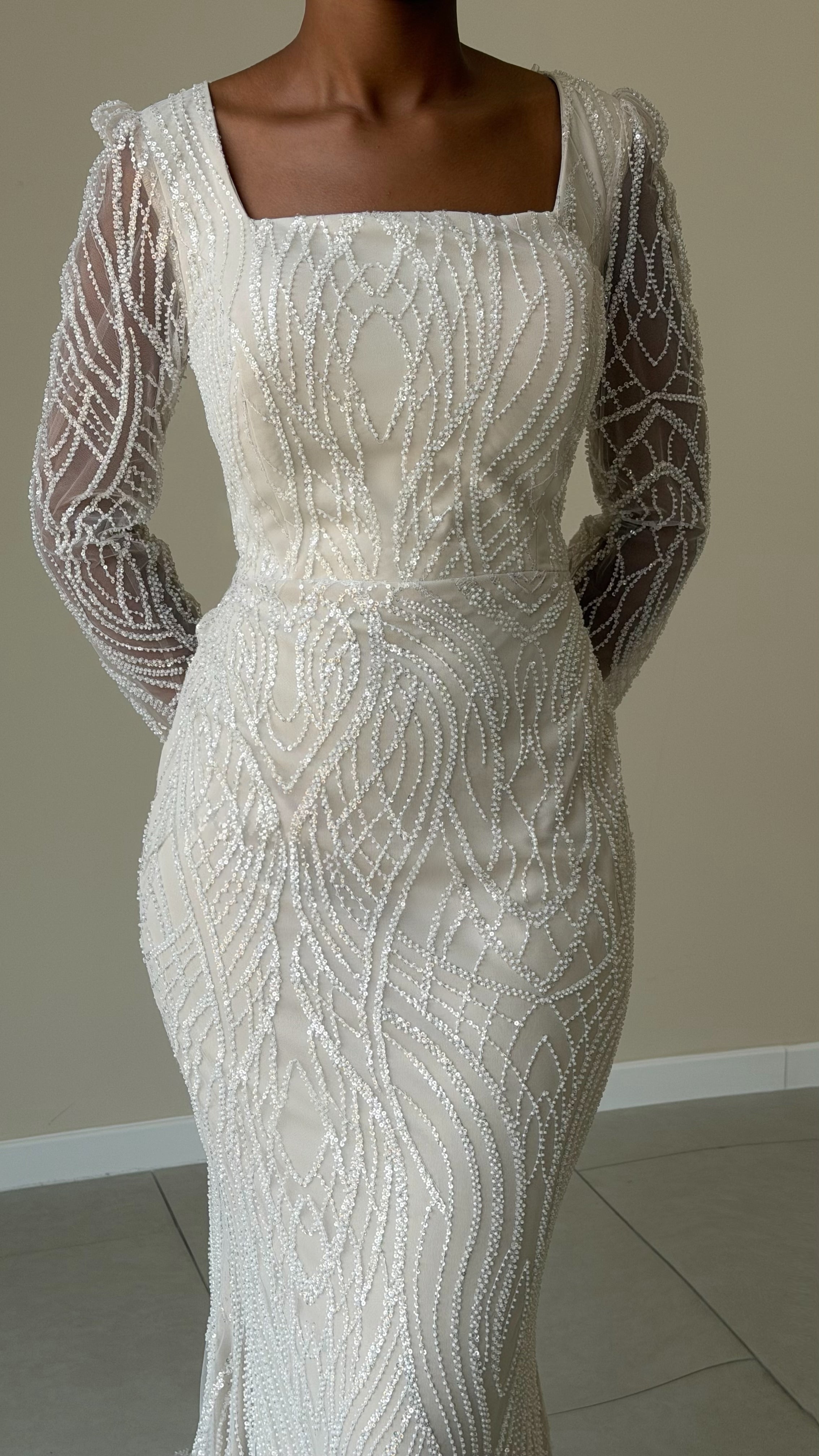 The Eva Dress - Crème