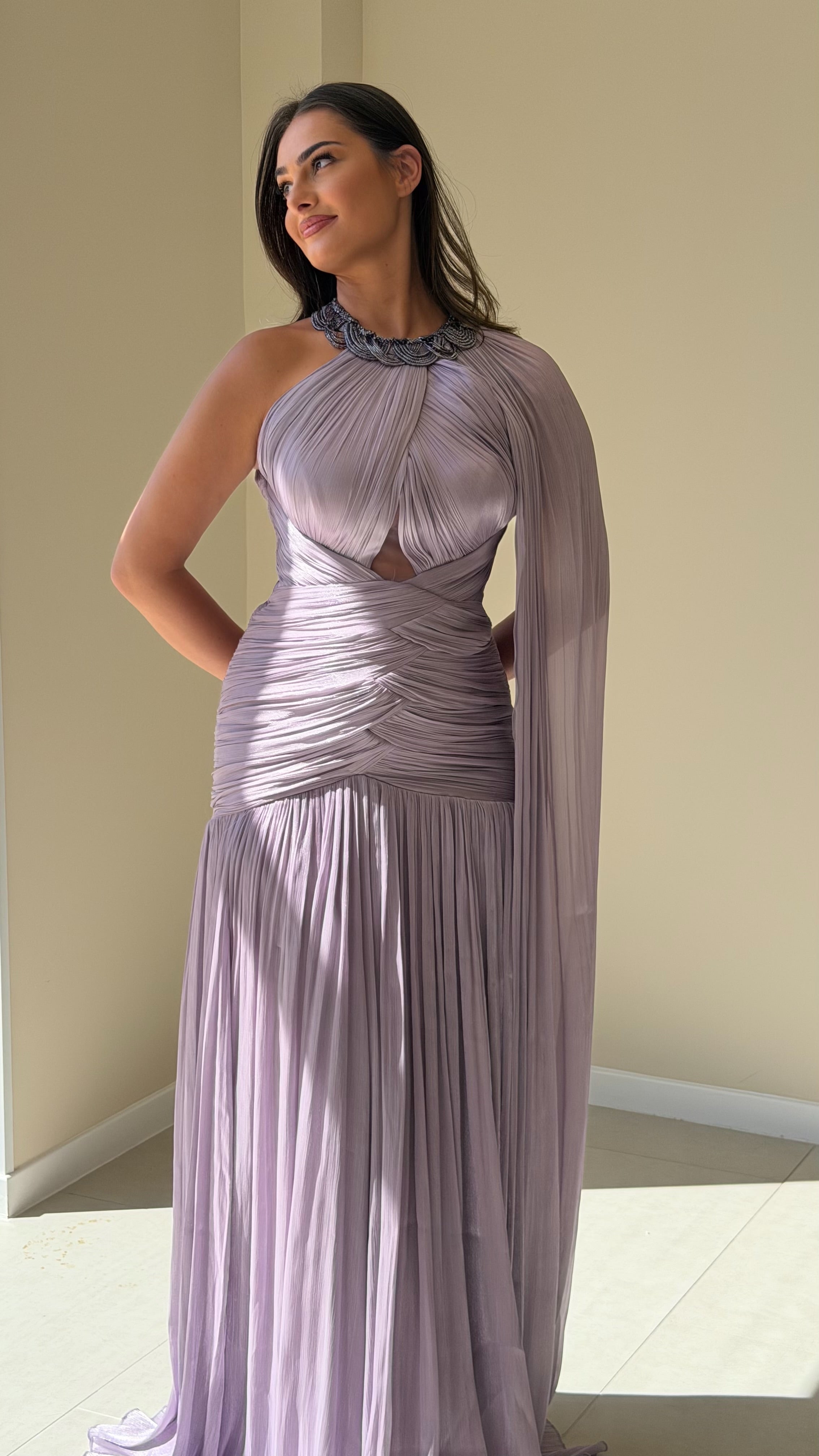 The Dina Dress - Violet