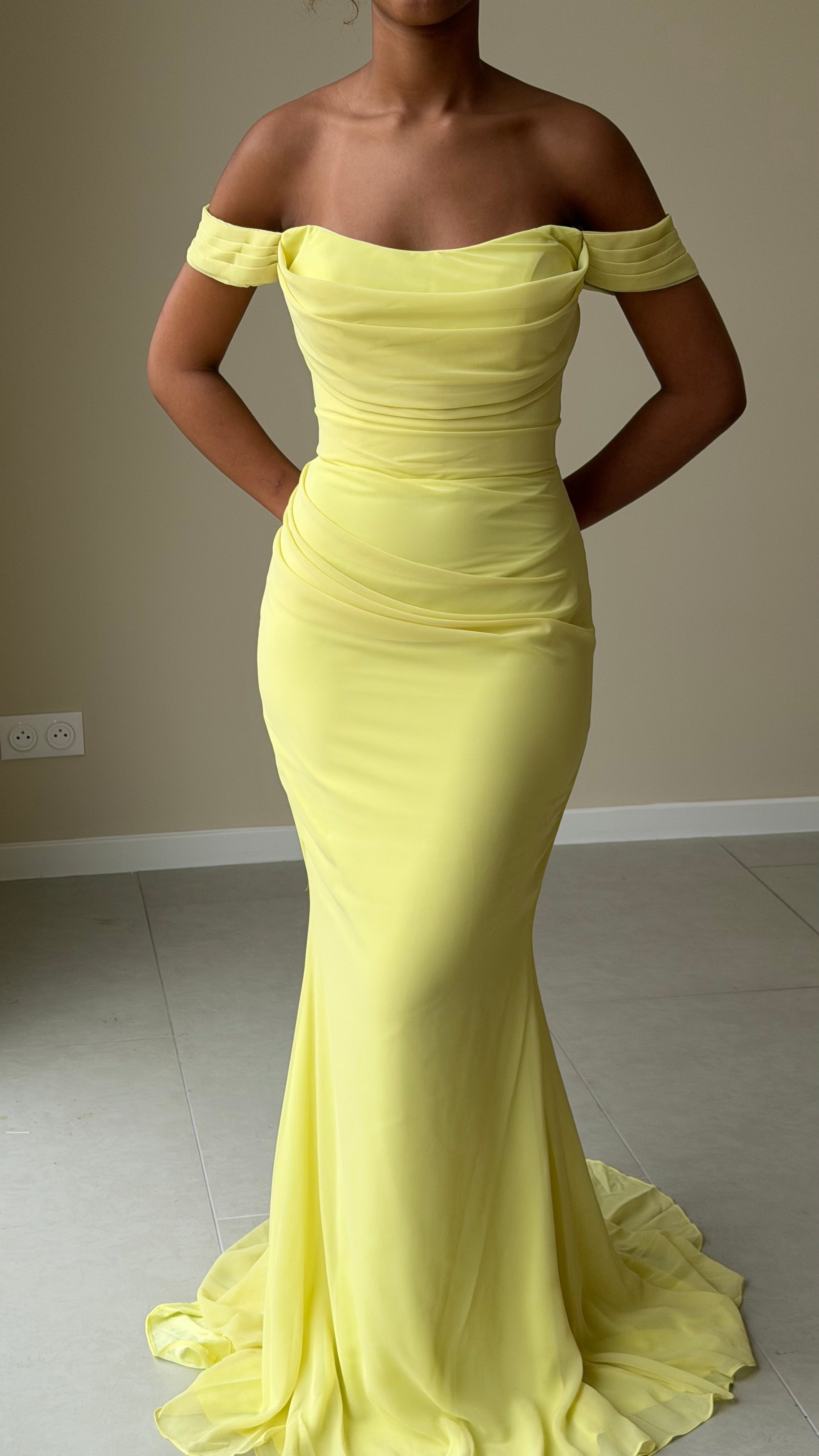 The Angel Dress - Jaune
