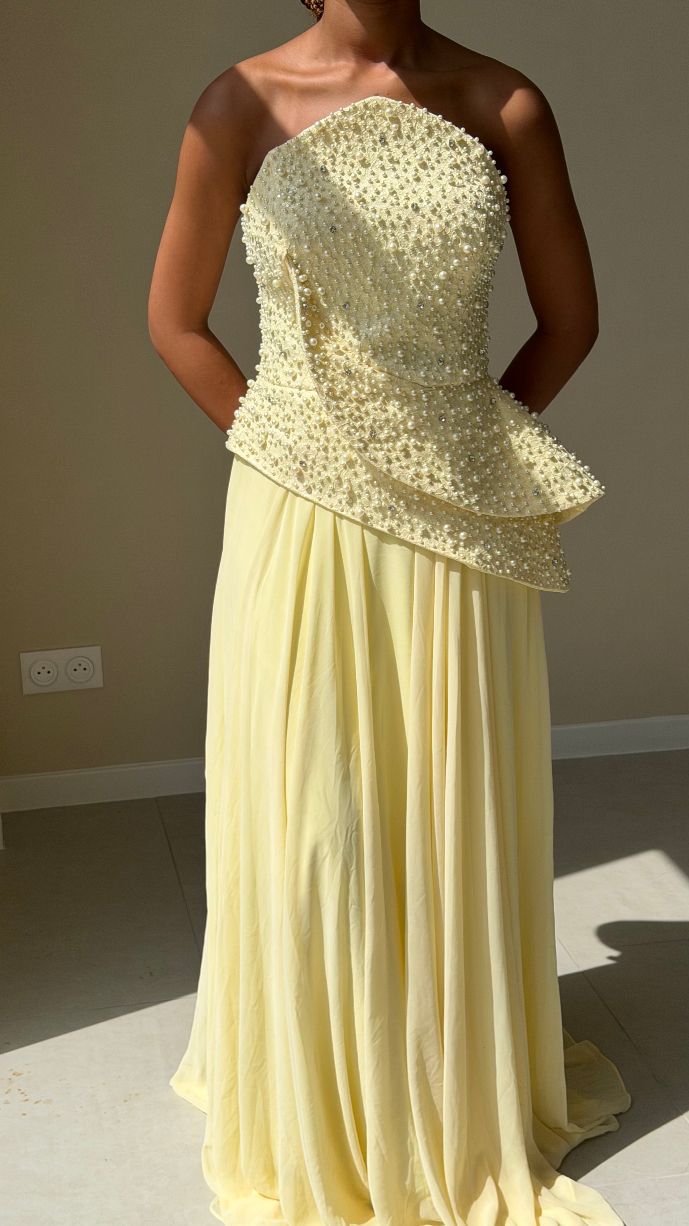 The Eta Dress - Jaune