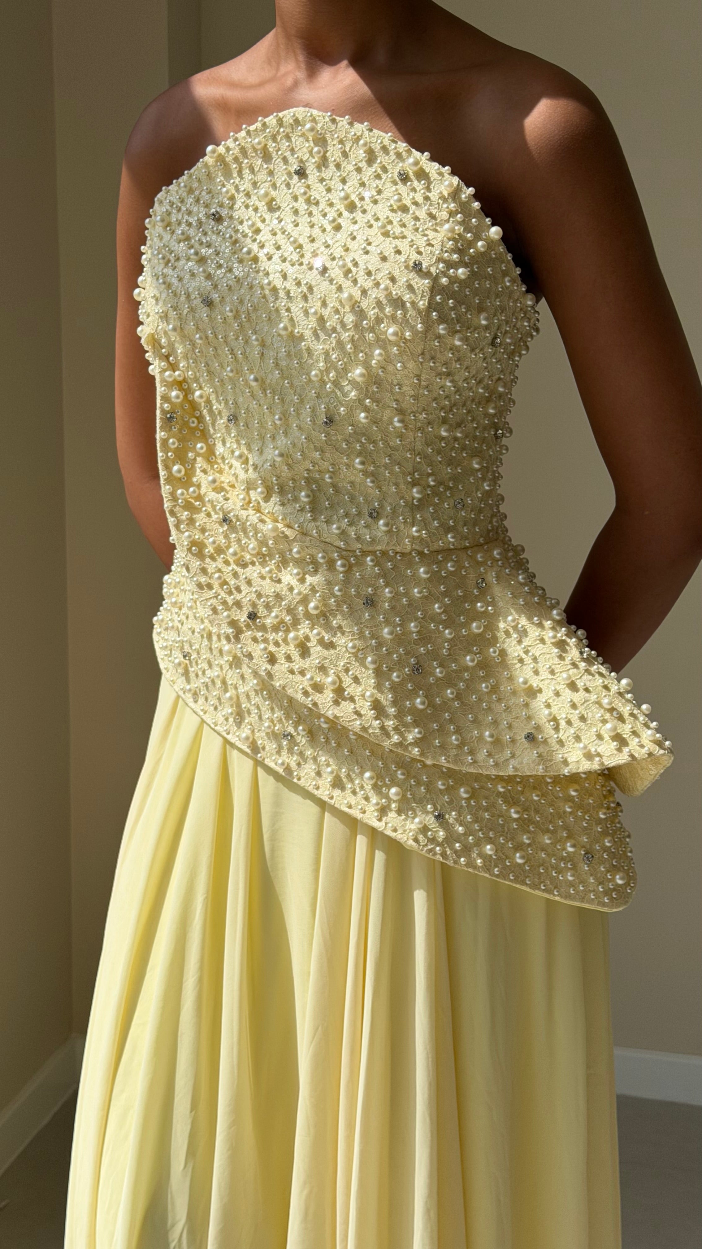 The Eta Dress - Jaune