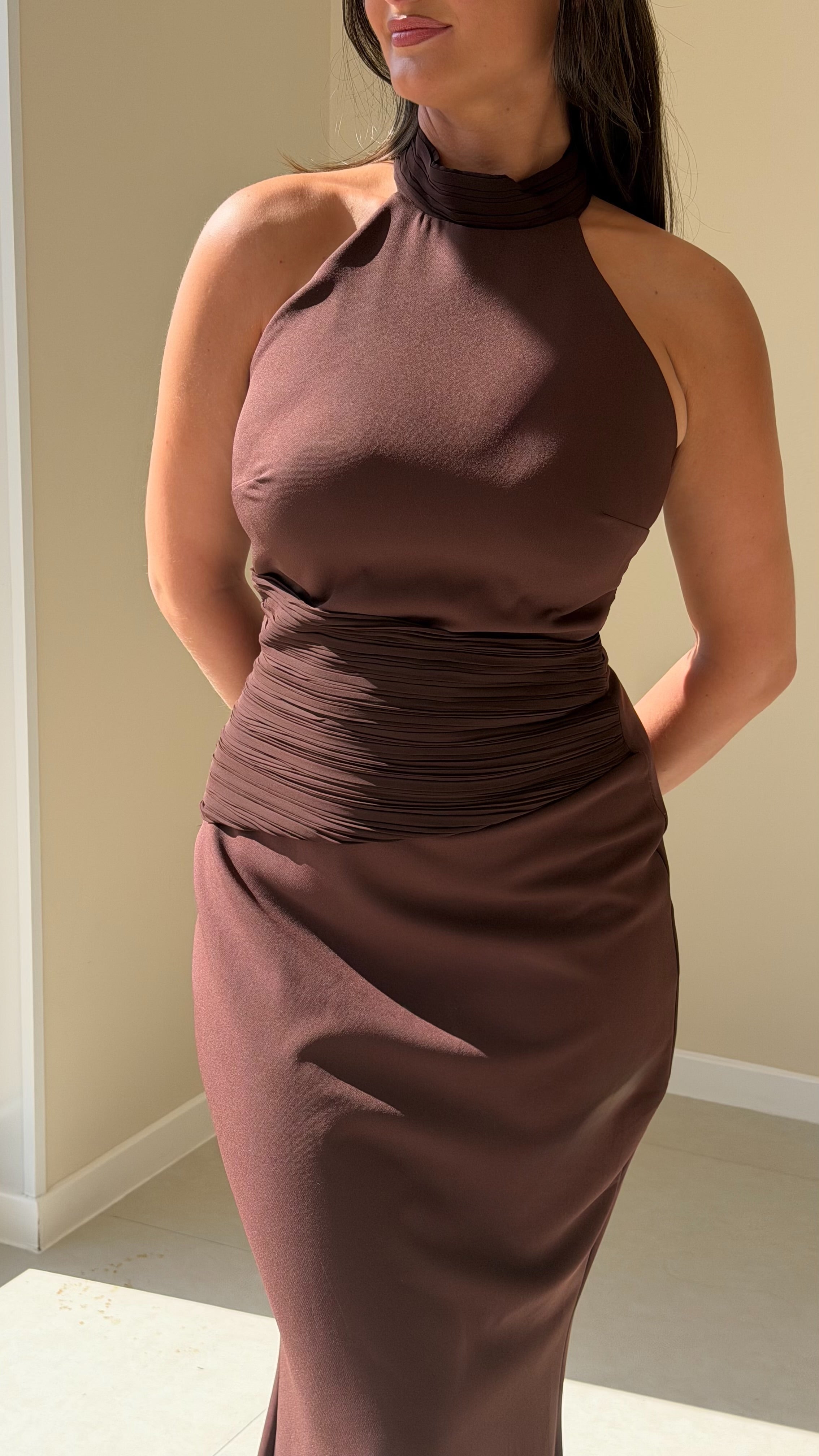 The Ilia Dress - Marron