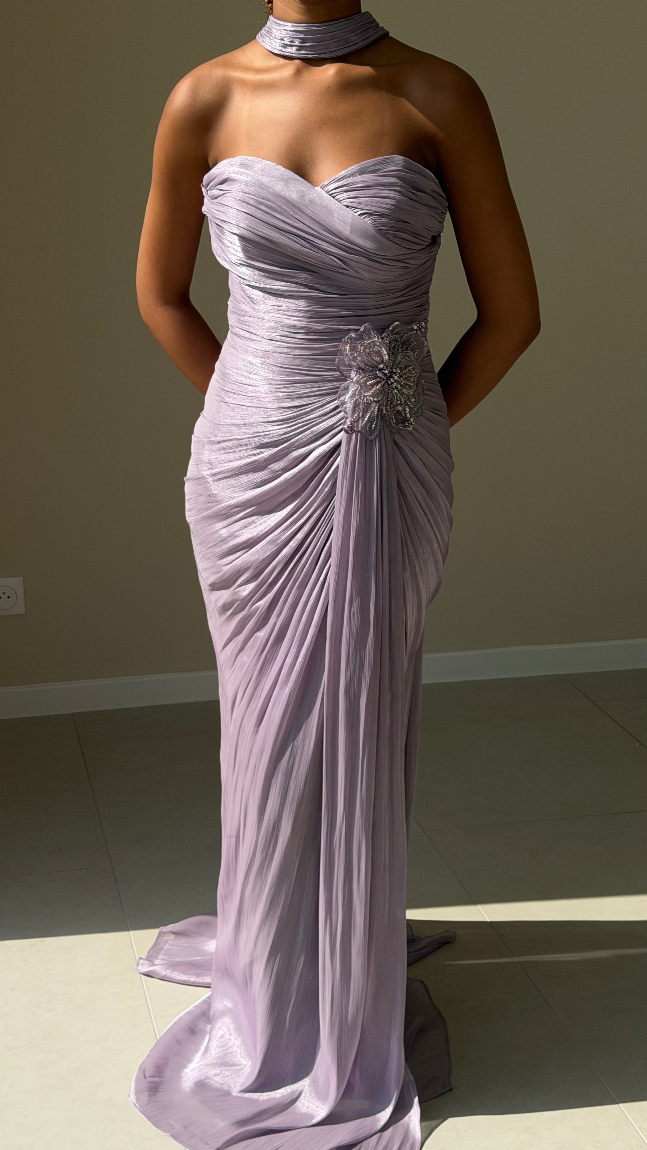 The Indila Dress - Violet