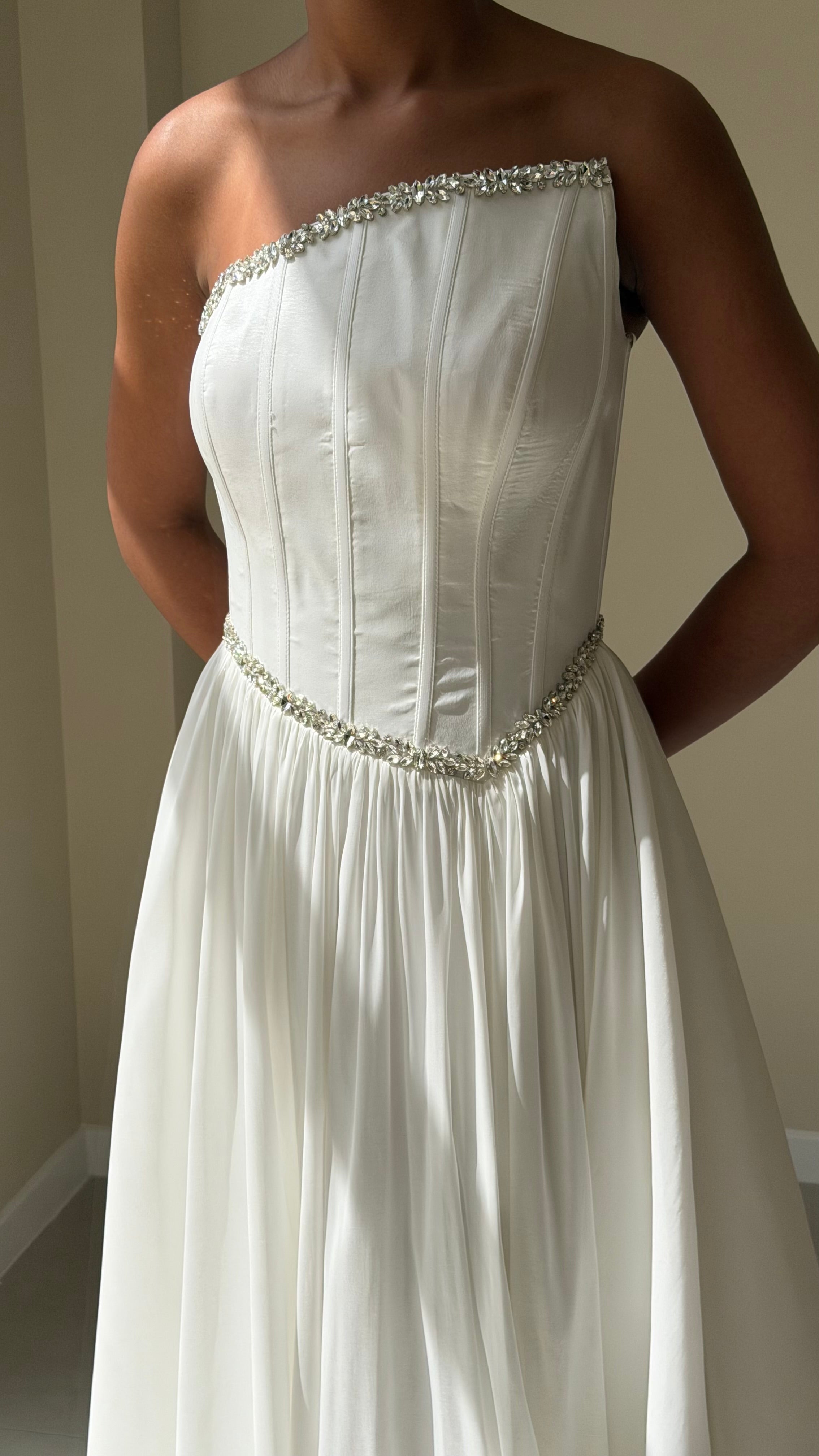 The Laya Dress - Blanc