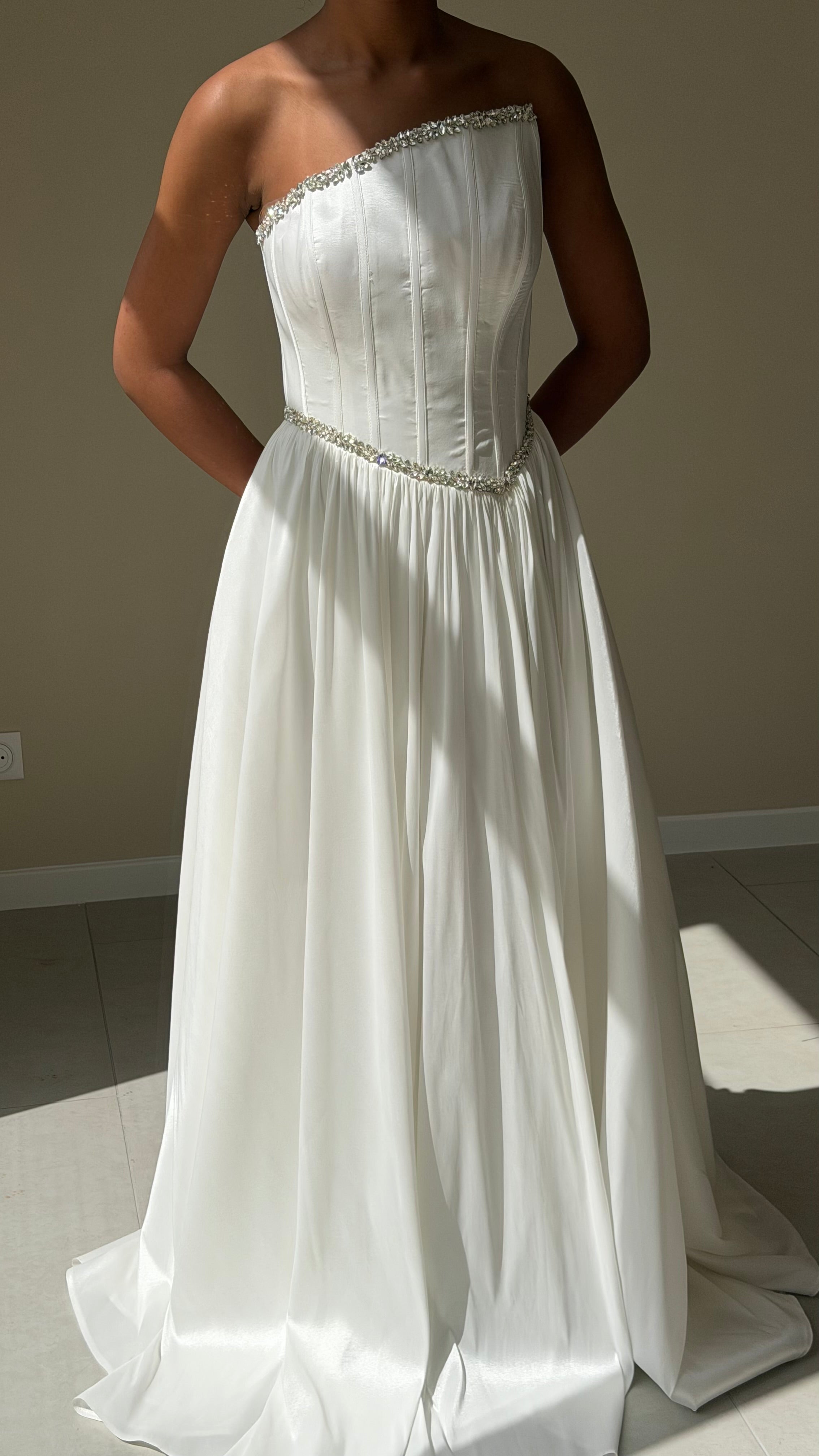 The Laya Dress - Blanc