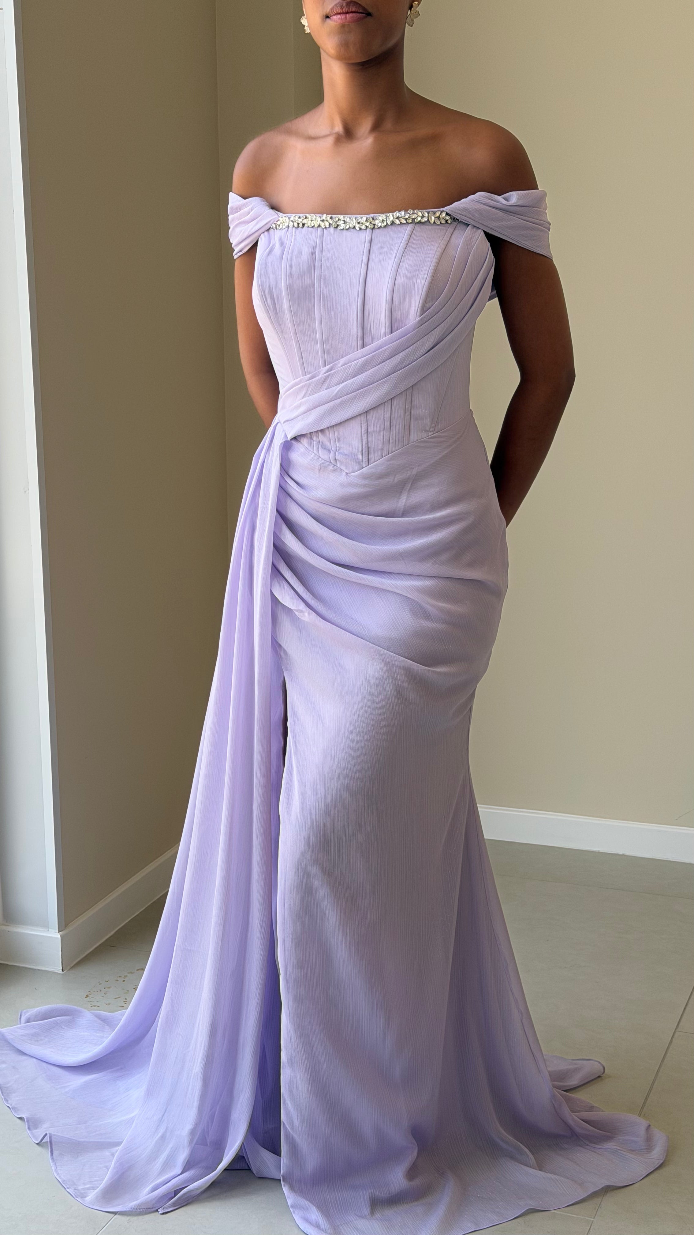 The Mya Dress - Violet