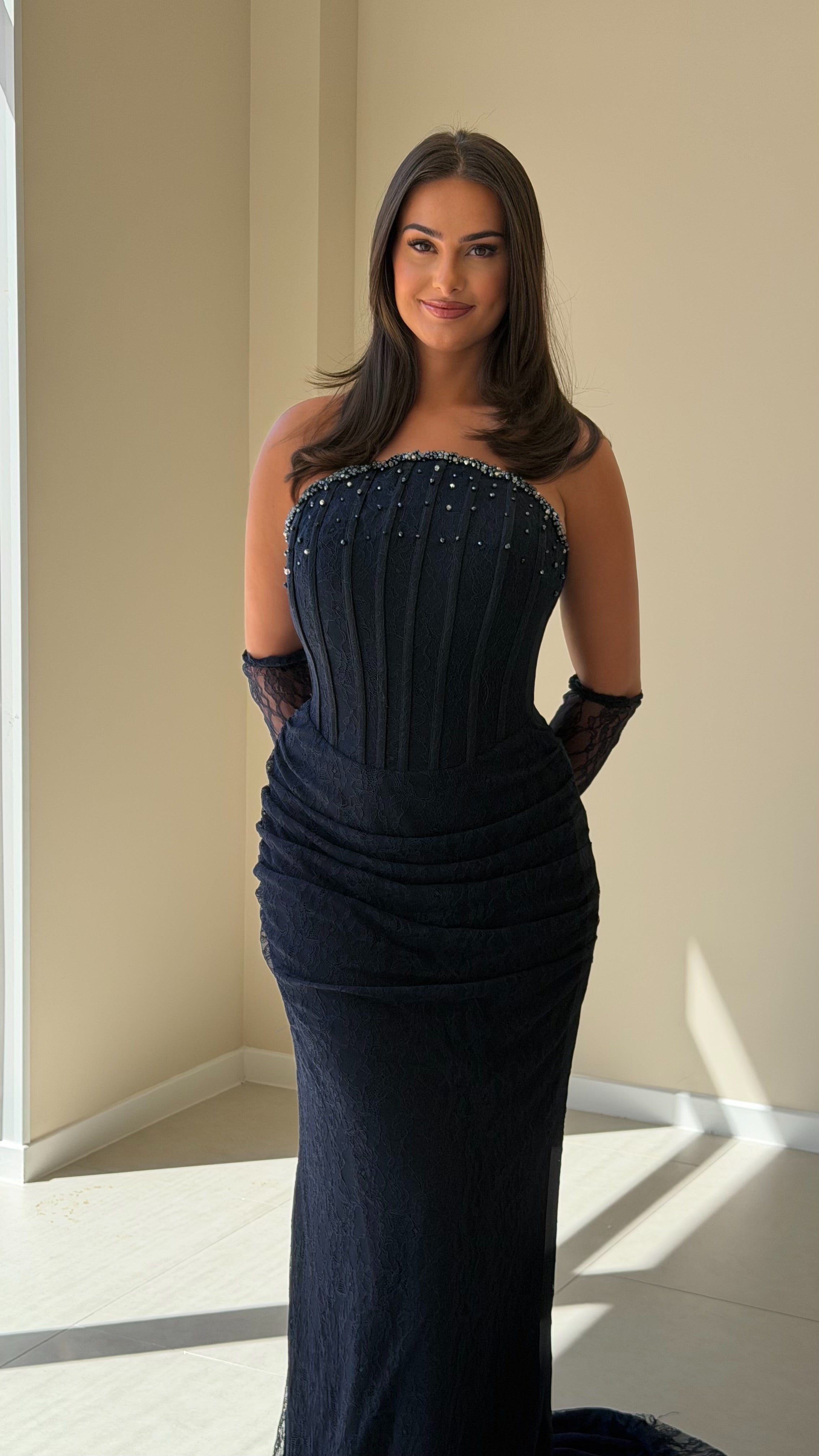 The Nadia Dress - Bleu