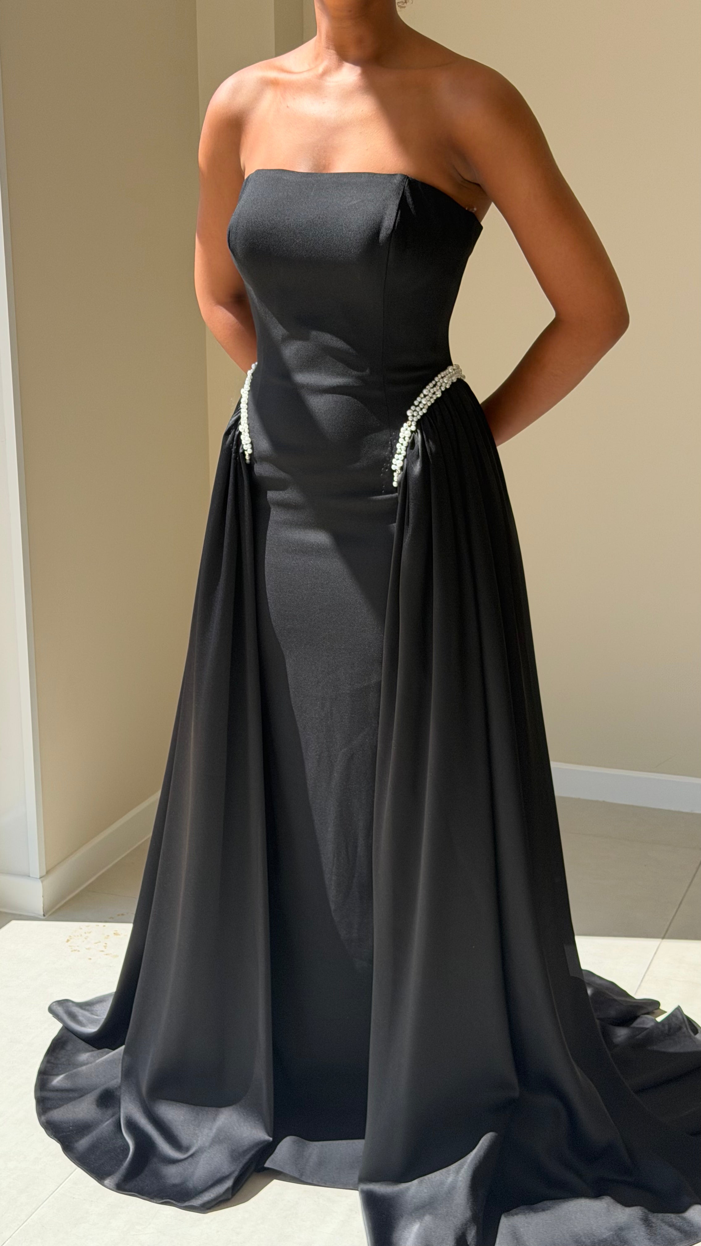 The Pearl Dress - Noir