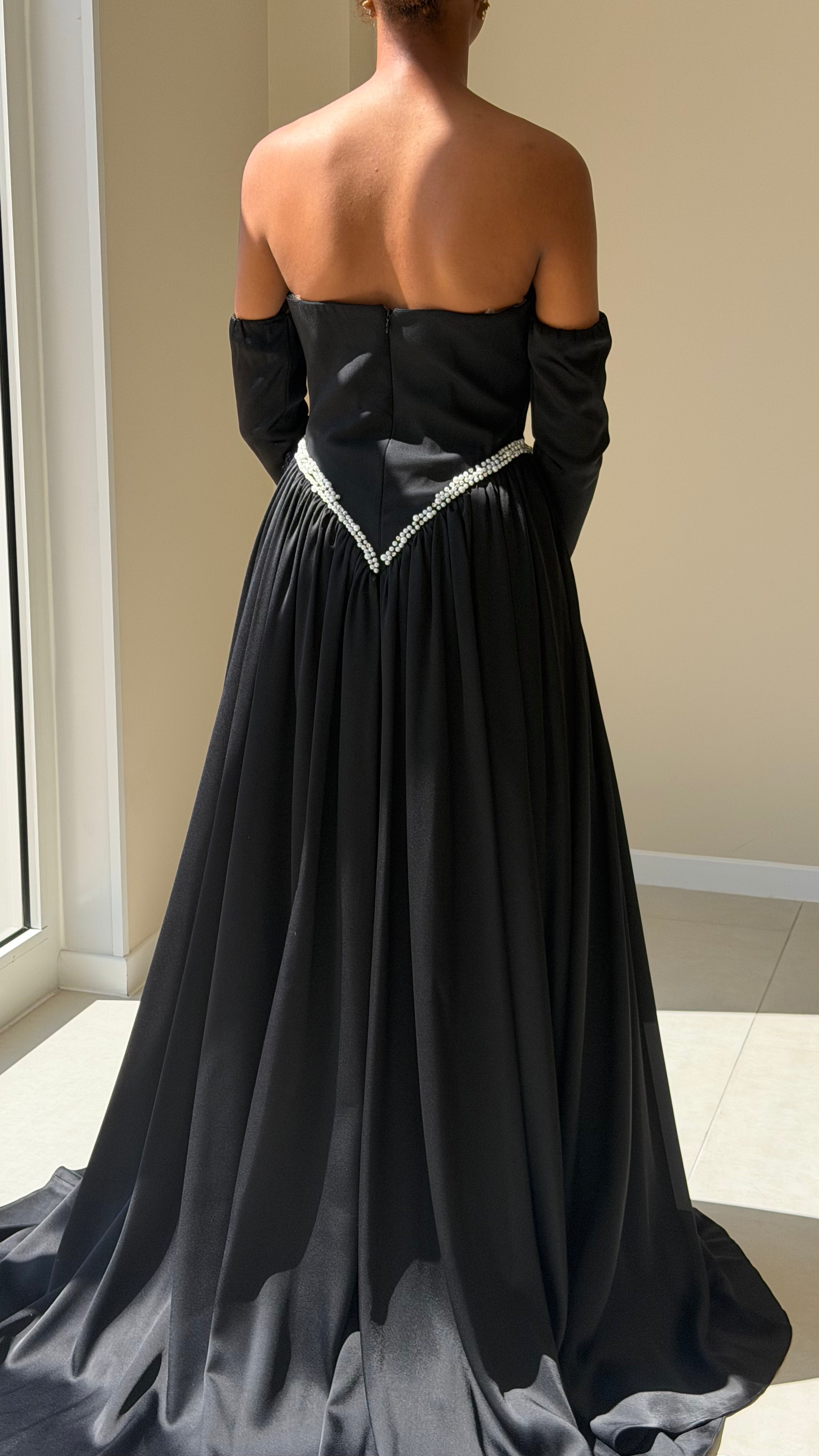The Pearl Dress - Black