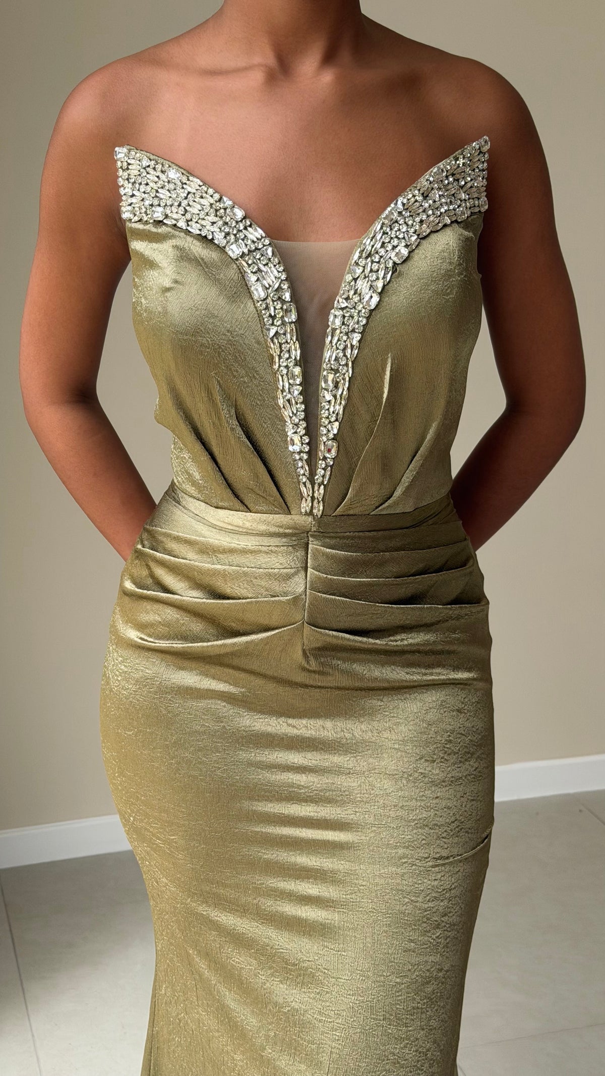 The Stecy Dress - Doré