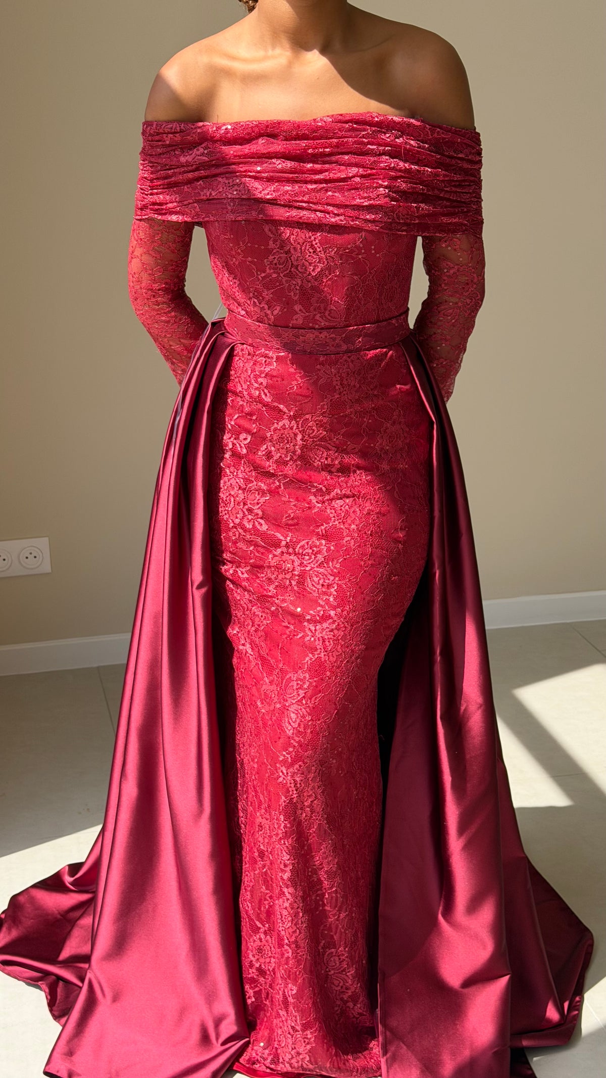 The Tilda Dress - Rouge